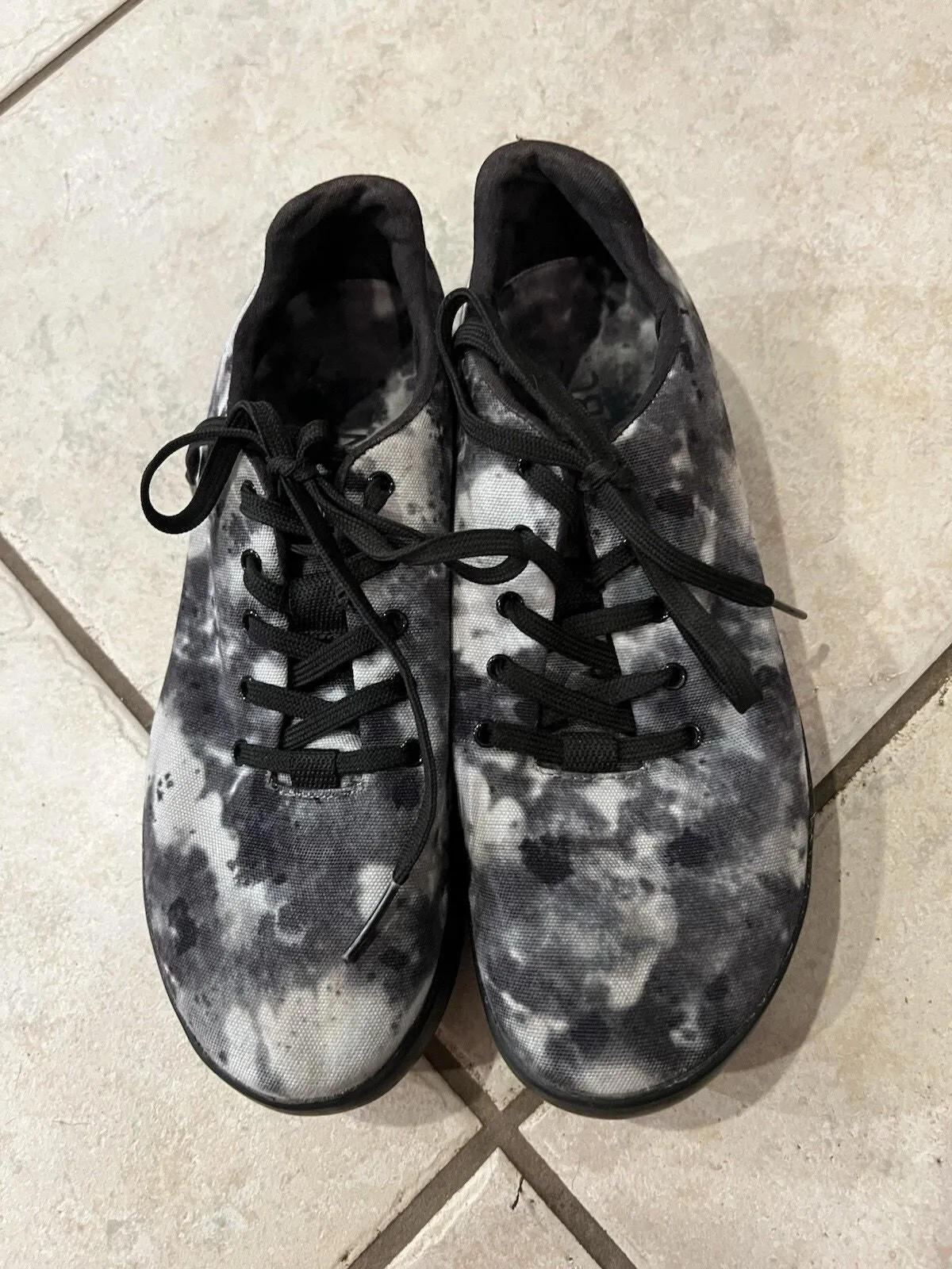 Product image for No Bull Gray Shadow Tie Dye Trainer Canvas Lace Up Sneakers Sz 9.5 W 8 M - NOBULL