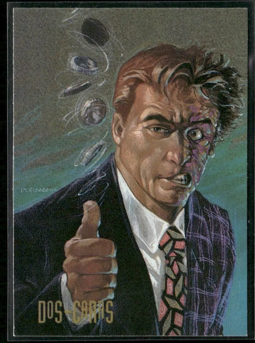 Product image for 1995 Pepsi DC Comics Card 36 Dos-Caras (Two-Face)