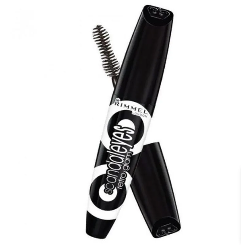 Product image for Lot of 2 Rimmel London Scandaleyes Retro Glam Mascara 003 Extreme Black