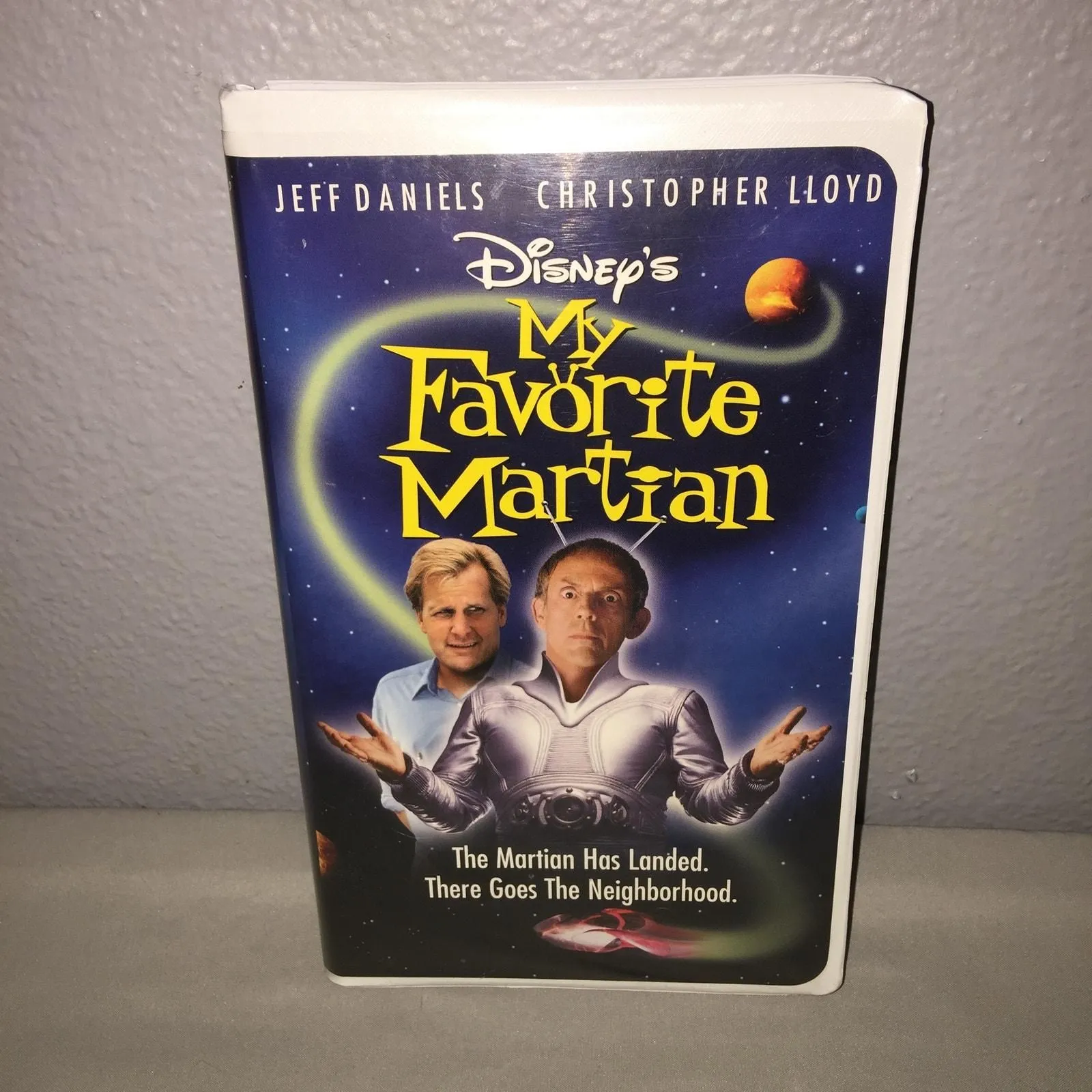 Vhs Used Disney My Favorite Martian Single Clamshell Tape