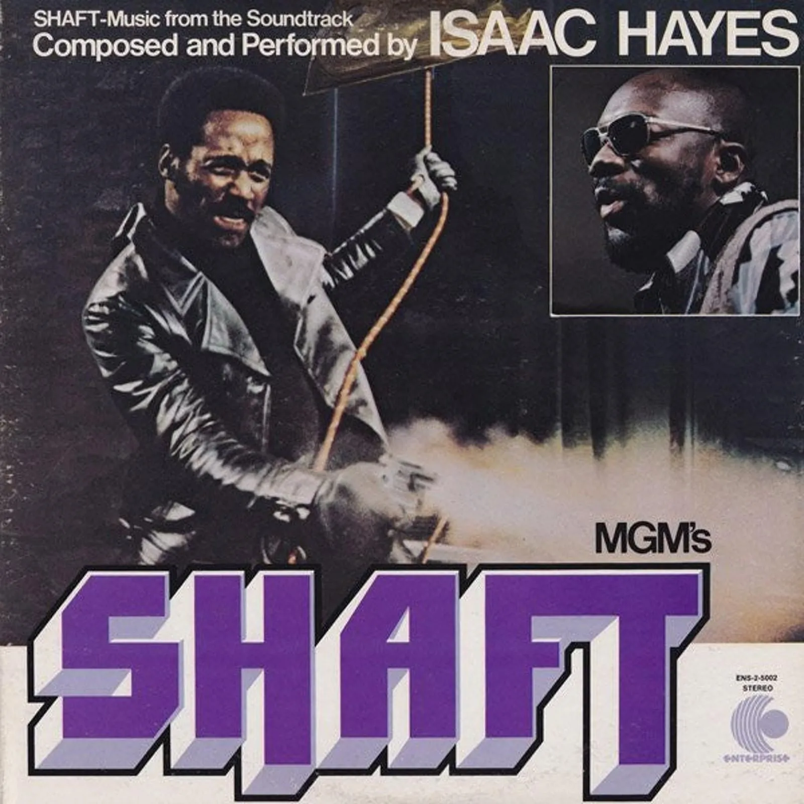 Product image for Isaac Hayes - Shaft (2xLP, Album, Gat)