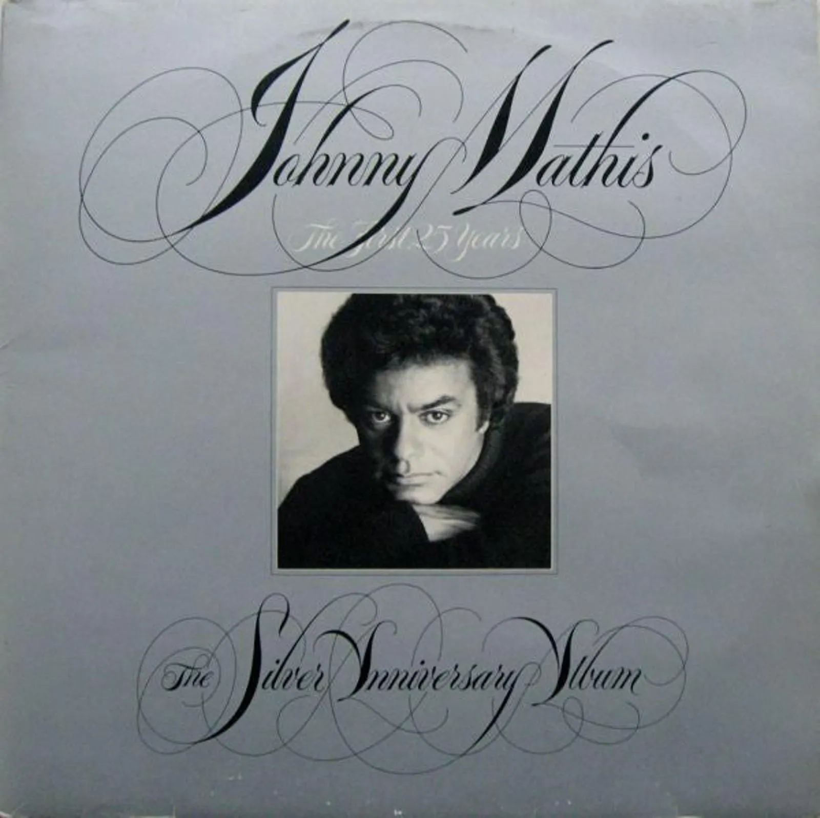 Product image for Johnny Mathis - The First 25 Years The Silver Anniversary Album (2xLP, Comp, Gat)