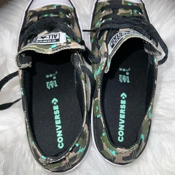 Product image for Kid's Digital Archive Camo 8 Bit Chuck Taylor All Star Sneakers