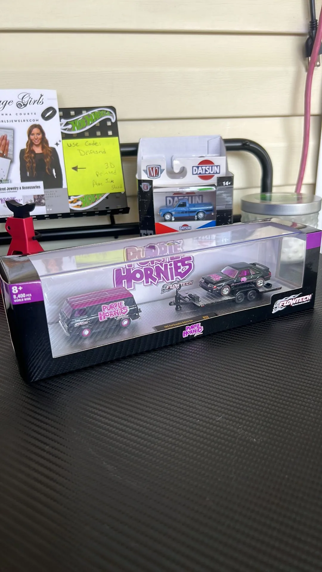 Product image for #93 M2 Purple Hornies  Econoline/mustang GT