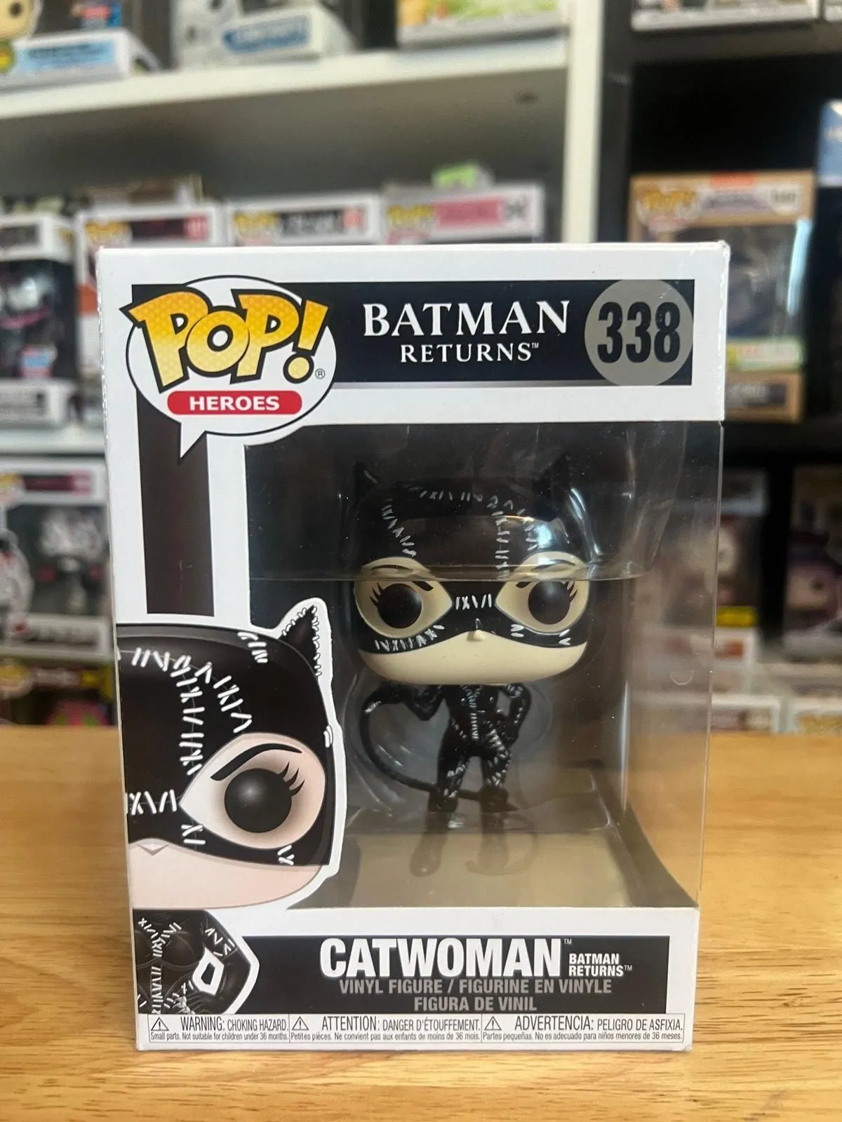 Product image for Michelle Pfeiffer Catwoman Funko Pop #338 Batman Returns DC Comics Movies Selina