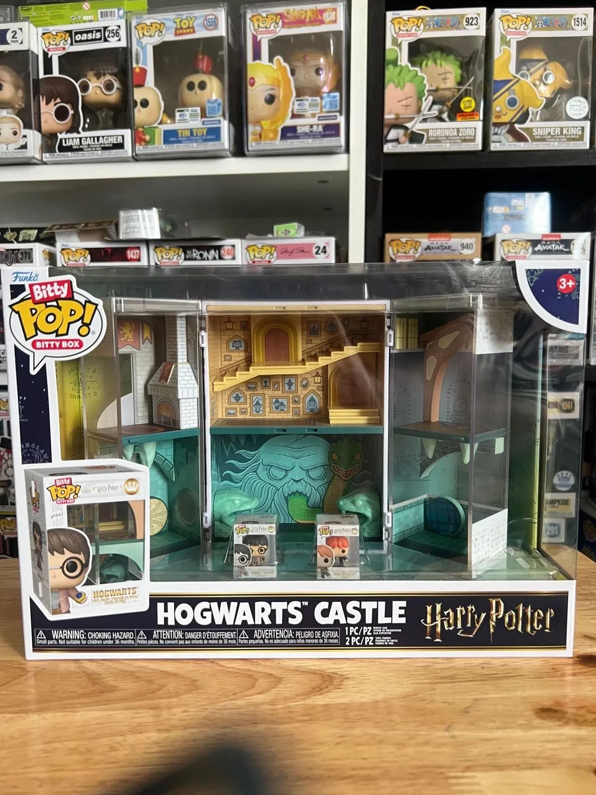 Product image for NEW Funko Bitty Pop HOUSE Hogwarts Casttle Harry Potter Ron Weasley Movie Wizard