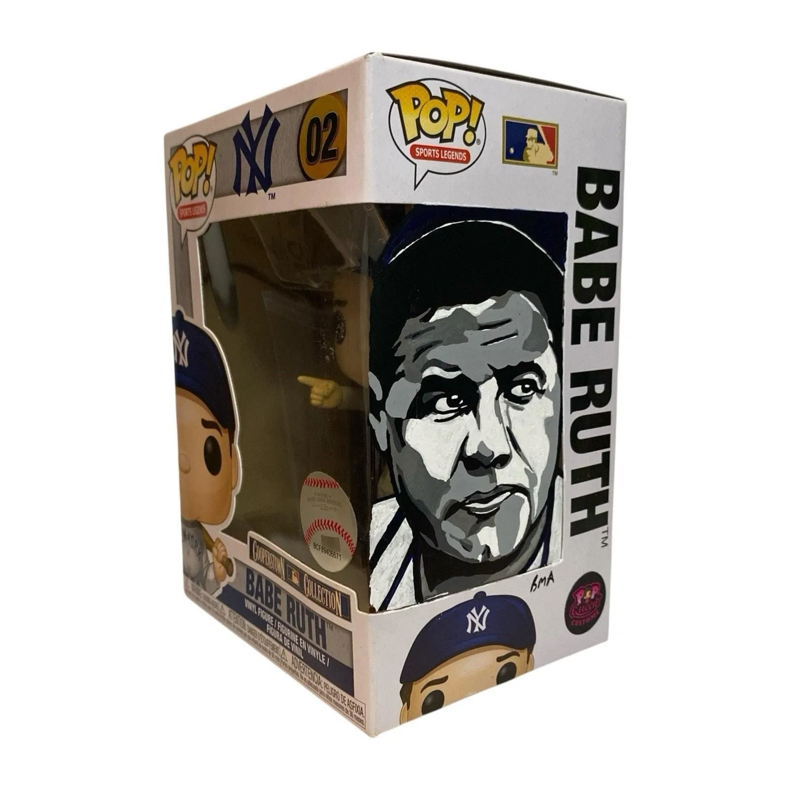Product image for Custom Funko Pop! Sport Legends - Baseball - New York Yankees - Babe Ruth - #02