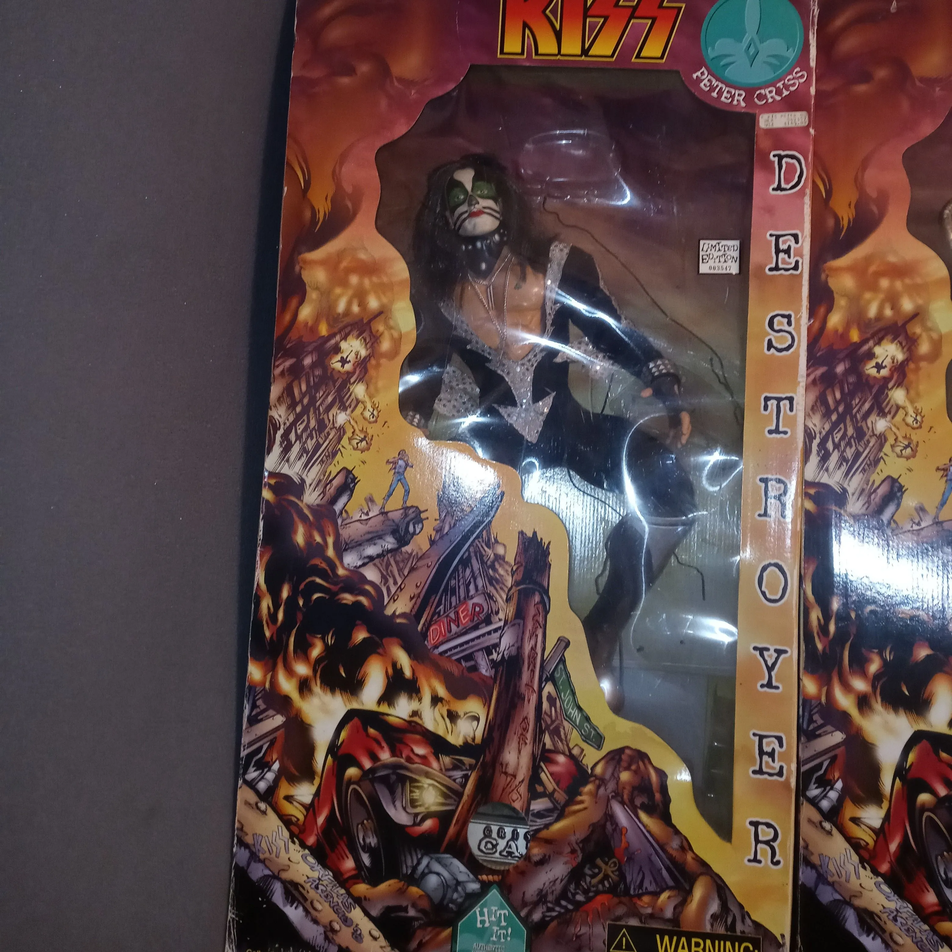 Product image for KISS 24inch figure destroyer set peter chriss