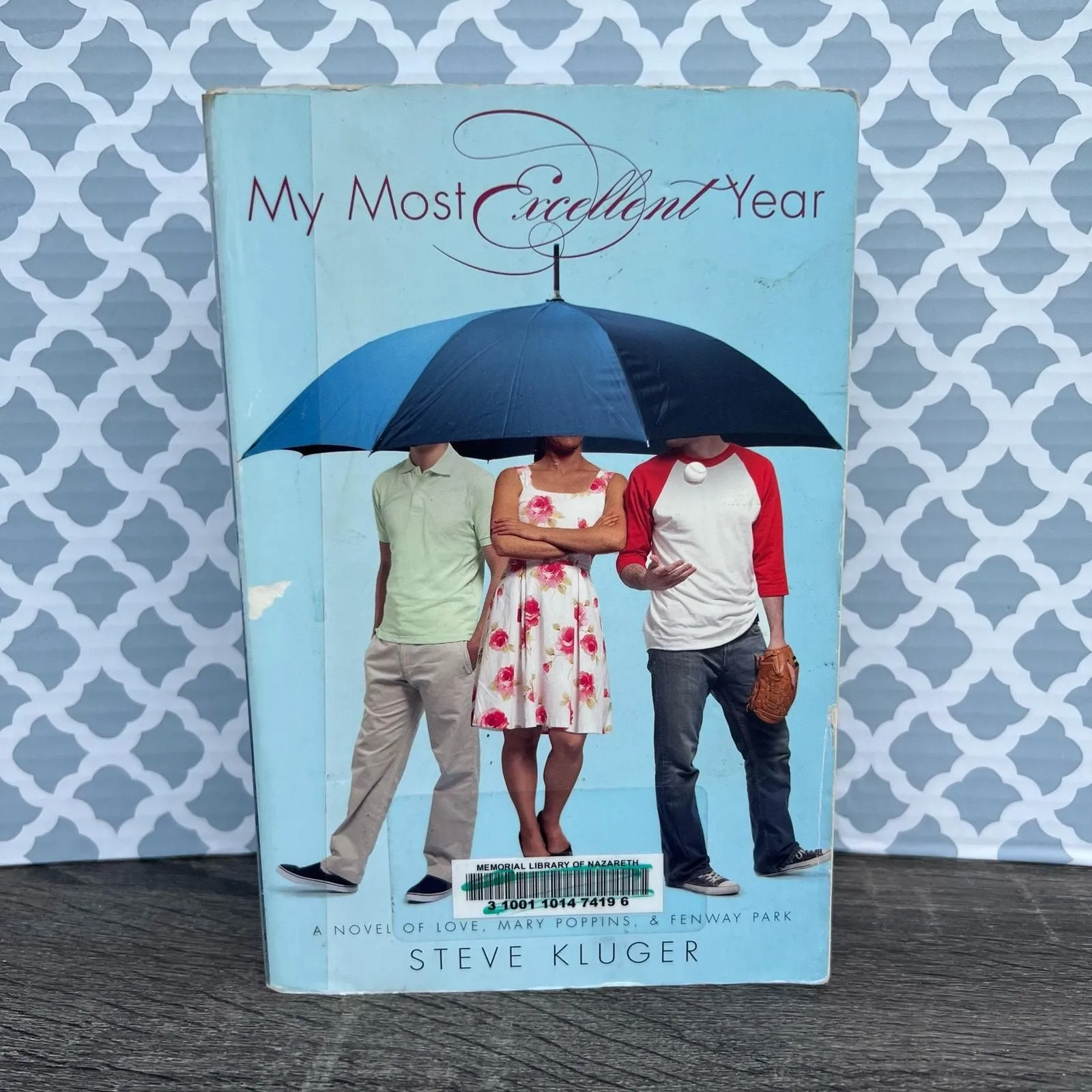 Product image for My Most Excellent Year by Steve Kluger Paperback Book Pre-Loved - My Most Excellent Year - Softcover - Young Adult - Ex-Library - good