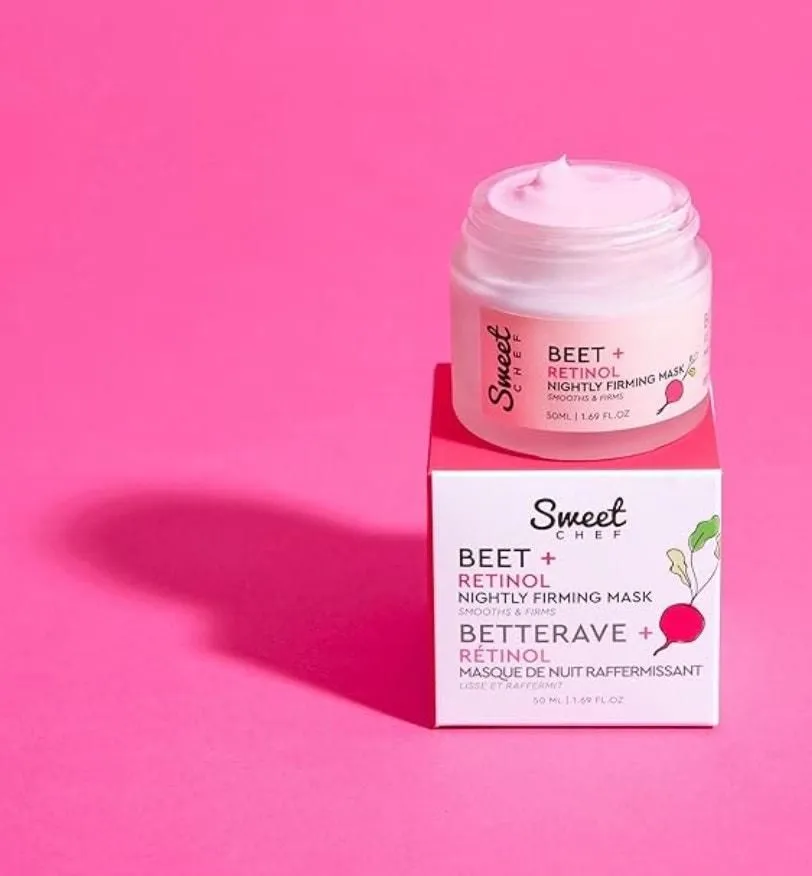 Product image for Sweet Chef Beet + Retinol Nightly Firming Mask 50ml