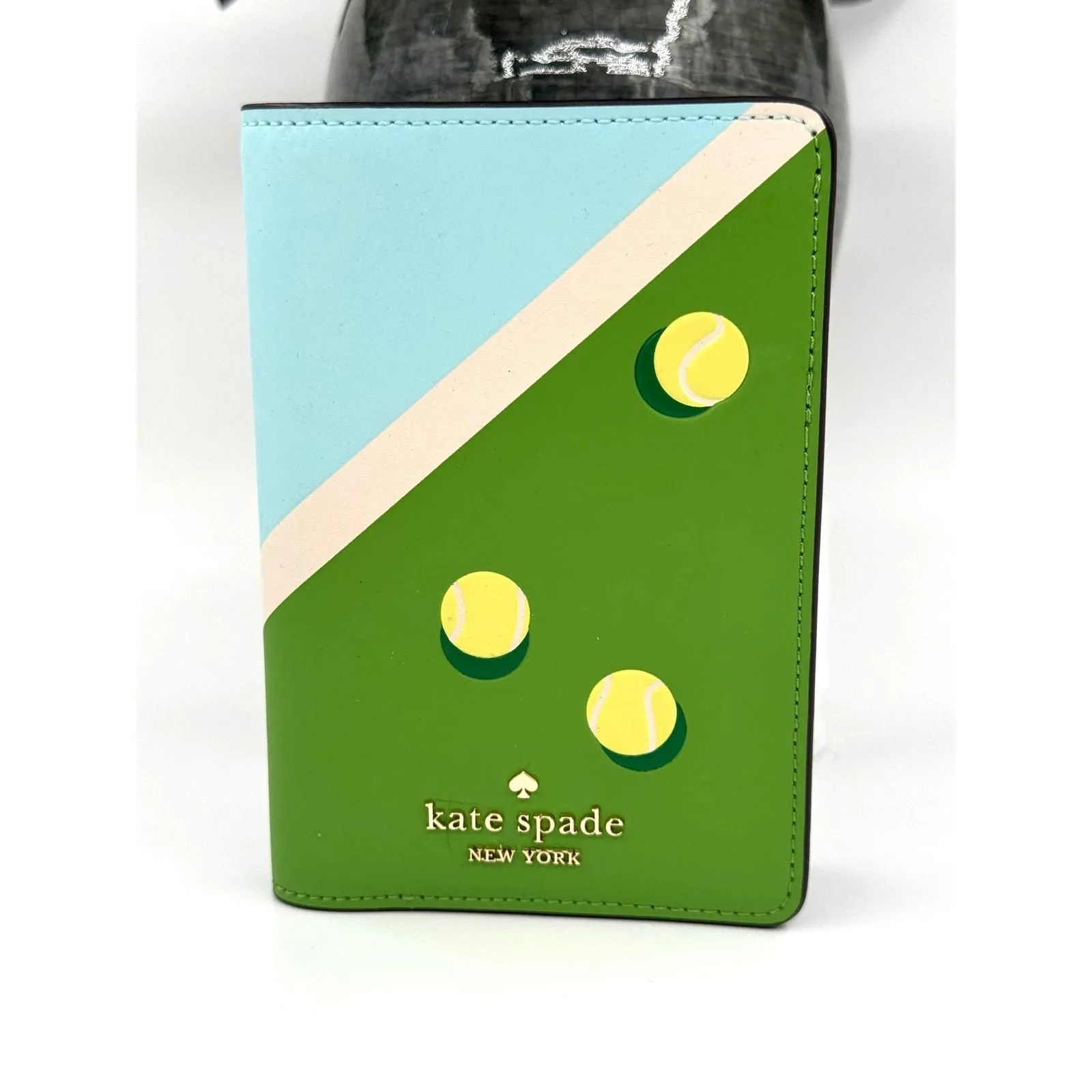 Product image for Kate Spade Grand Slam Passport Holder NWT MSRP 129.99