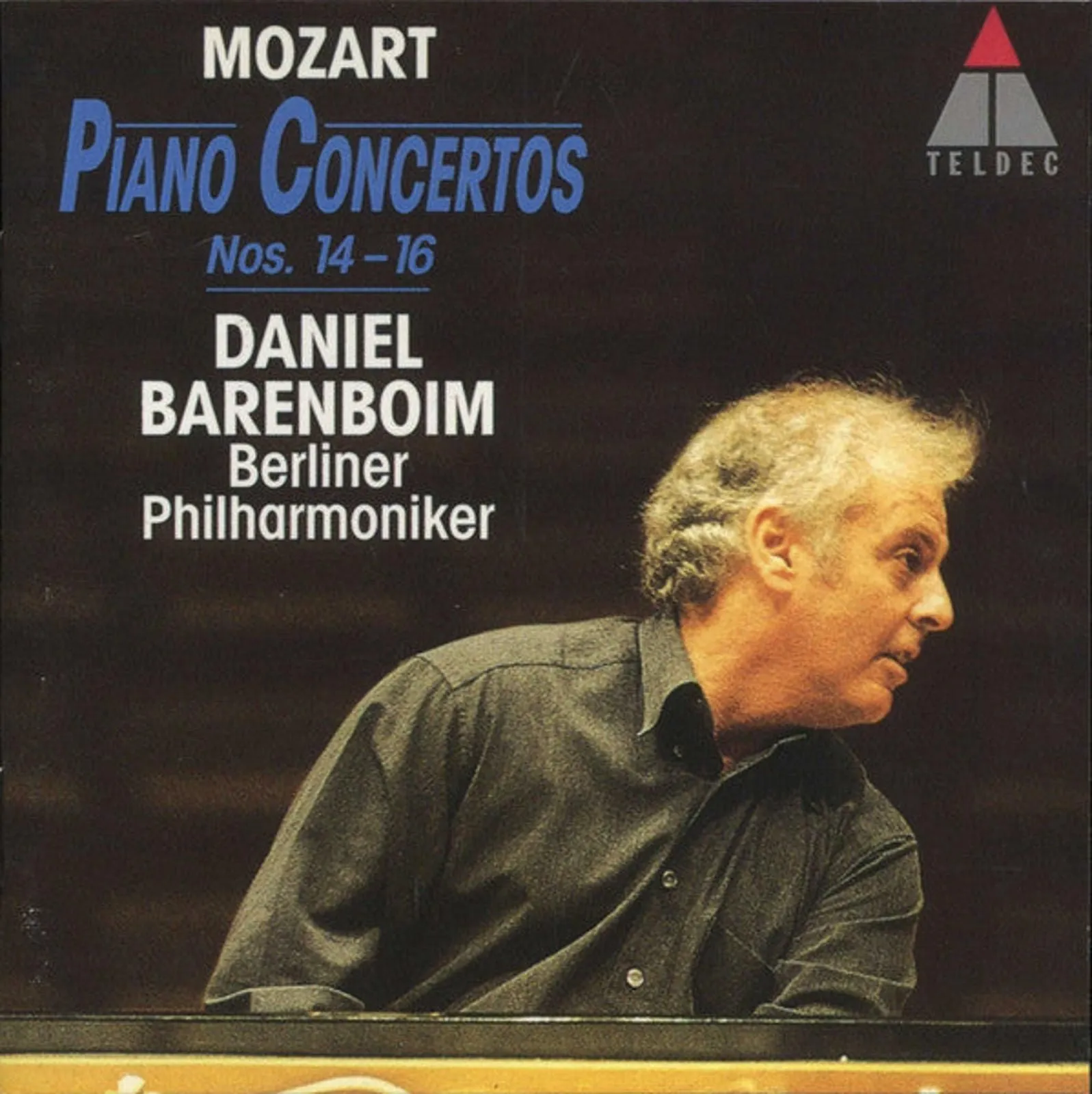 Product image for Wolfgang Amadeus Mozart : Daniel Barenboim, Berliner Philharmoniker - Piano Concertos Nos. 14-16 (CD, Album, Club)
