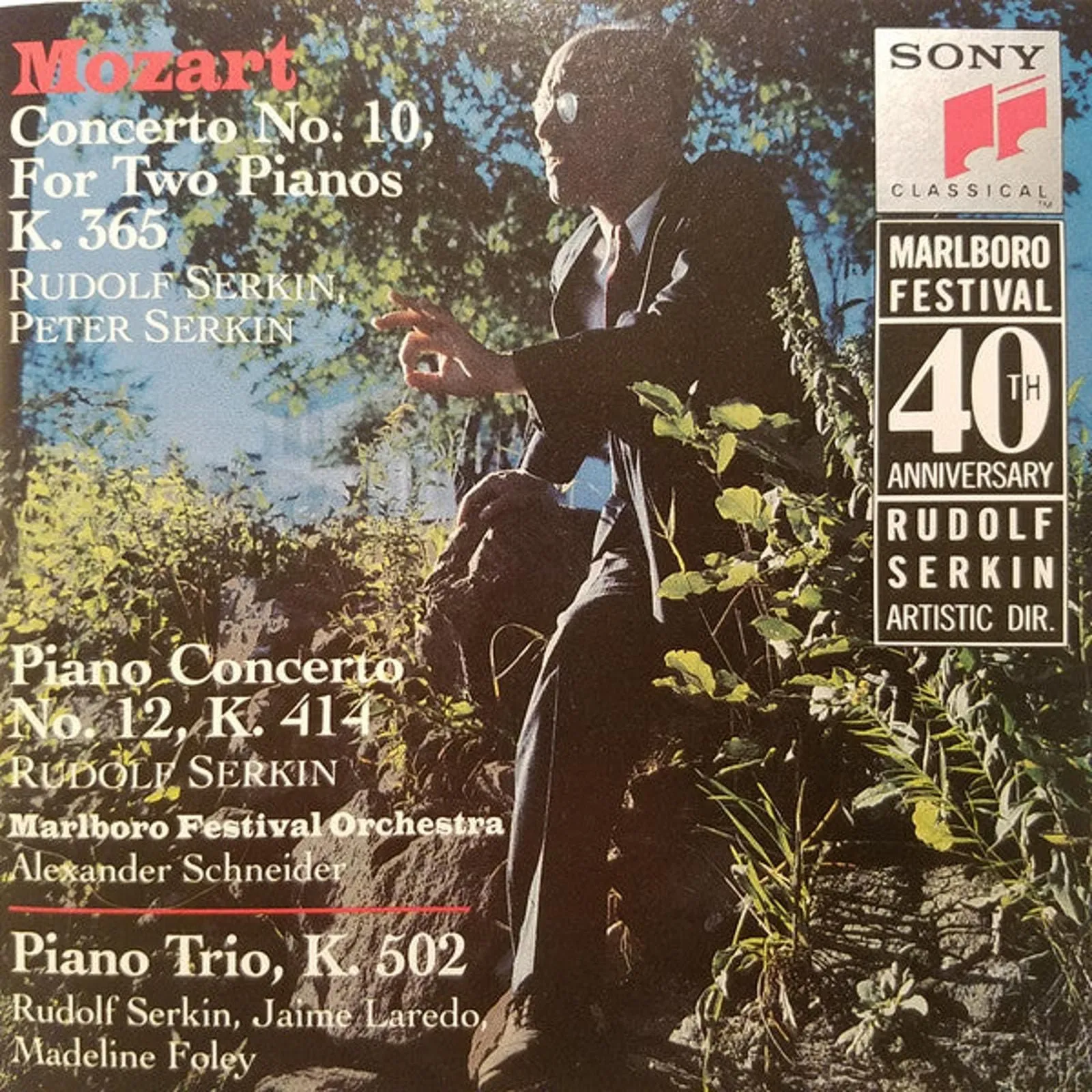 Product image for Wolfgang Amadeus Mozart - Concerto No. 10, For Two Pianos K.365 - Piano Concerto No. 12, K.414 - Piano Trio, K.502 (CD, Comp)