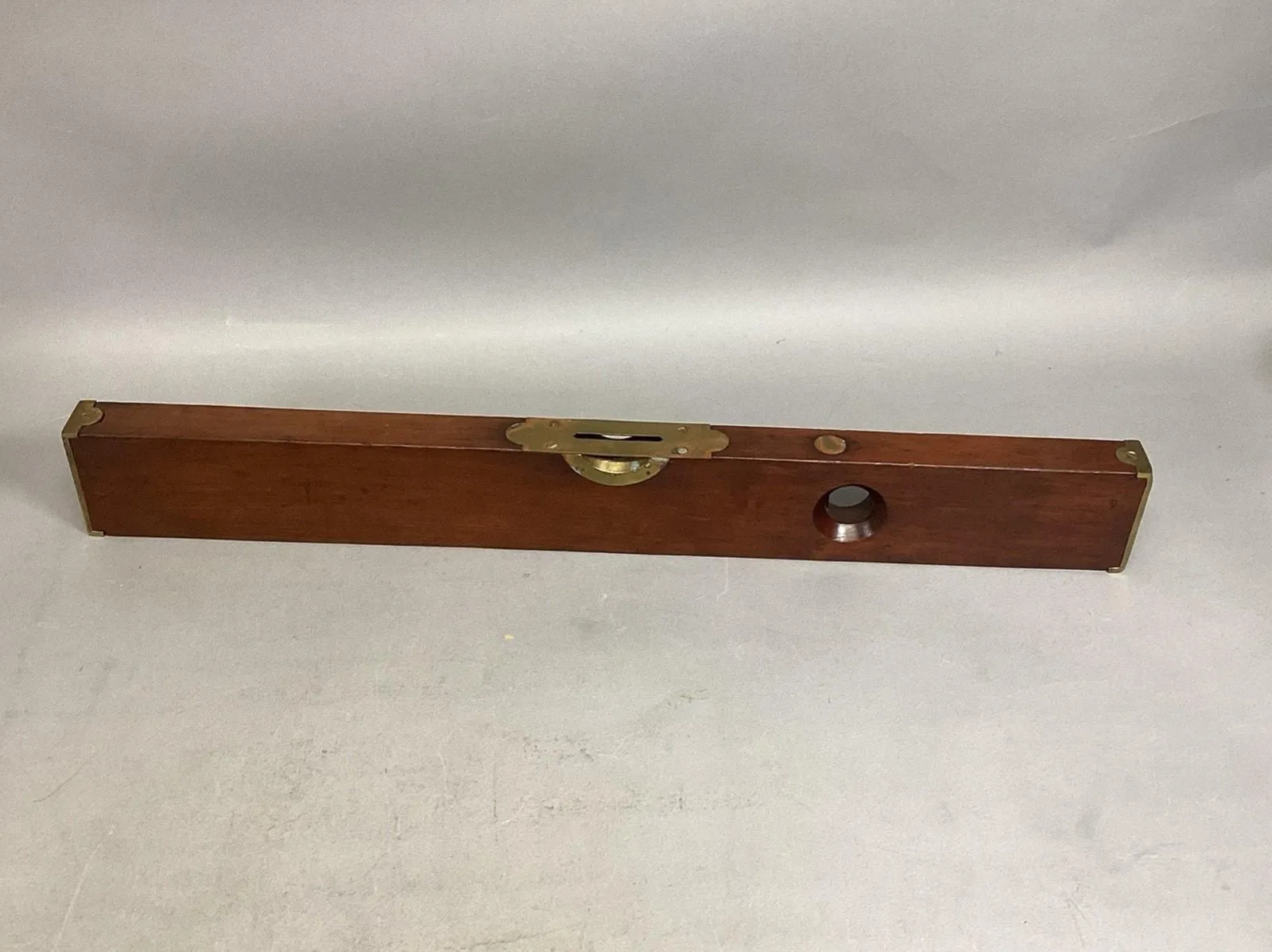 Product image for Stanley Rule & Level Co - Wood And Brass Level - 25 5/8”L - New Britain, CT.
