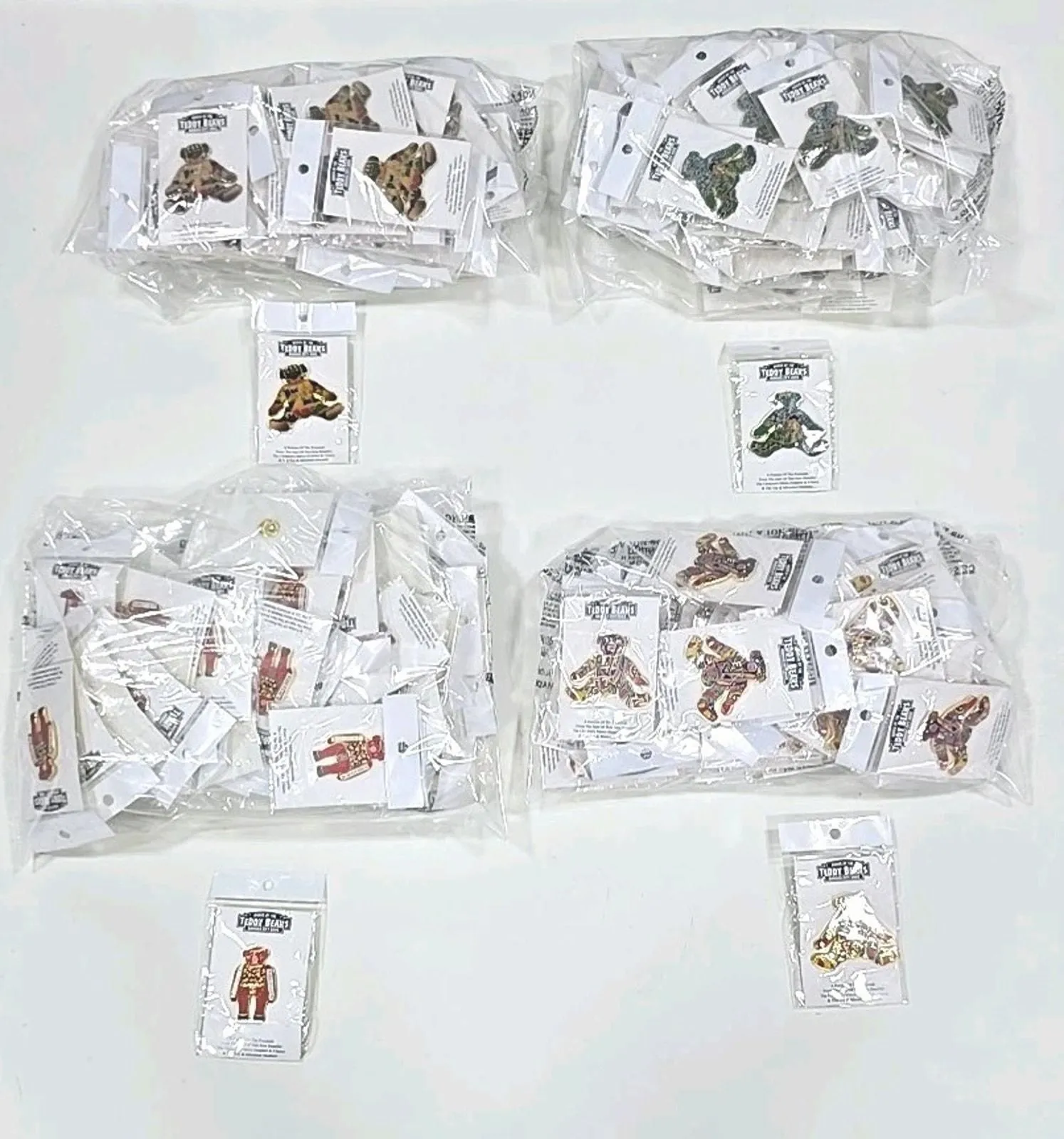 Product image for March of The Teddy Bears Kansas City 2002 Huge Lot of about 200 PIns New MBB5