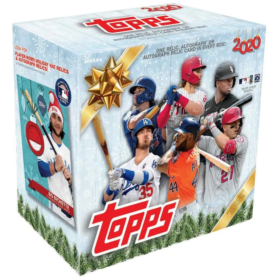 Product image for Topps 2020 Baseball Holiday Mega Box