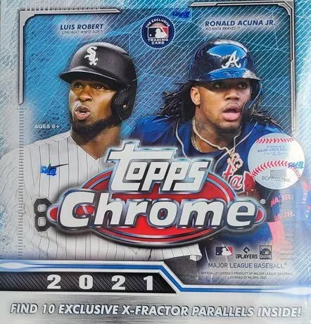 Product image for 21 Topps Chrome Baseball Mega Box