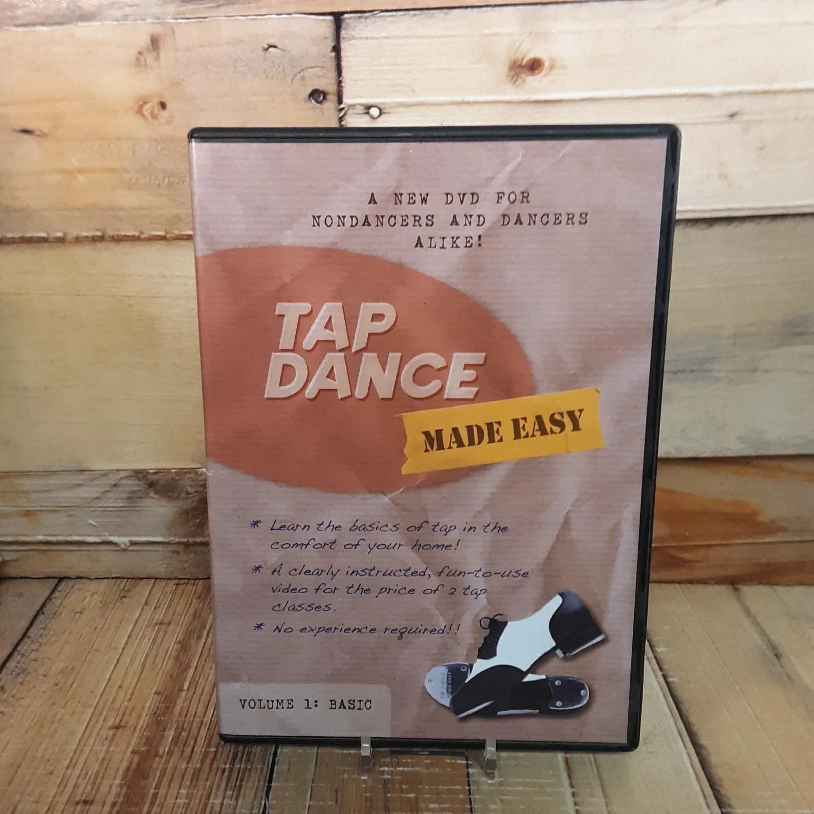 Product image for Tap Dance Made Easy Volume 1 Basics DVD Used Instructional Dance Beginner LS