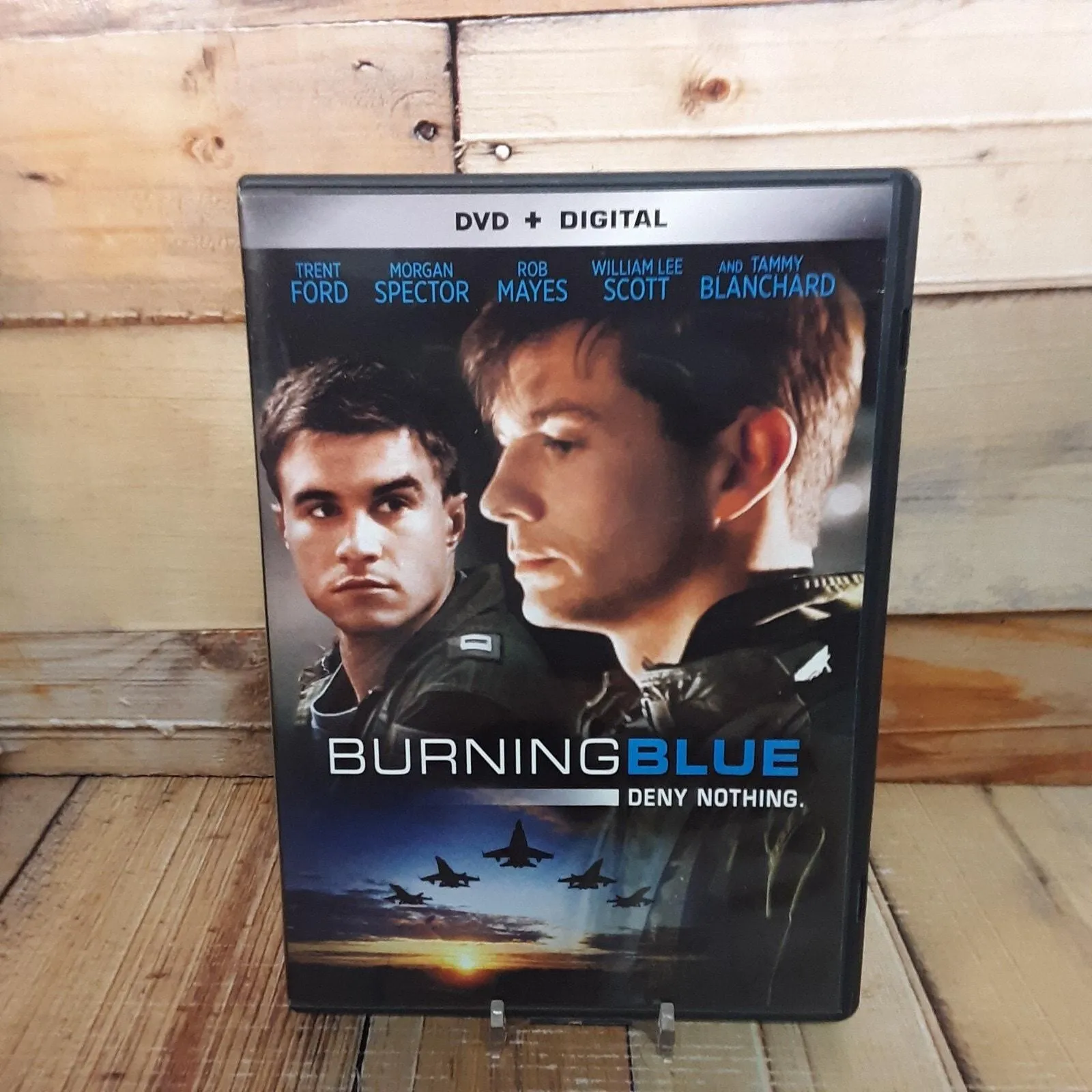 Product image for Burning Blue DVD Used 2013 Drama Military LS