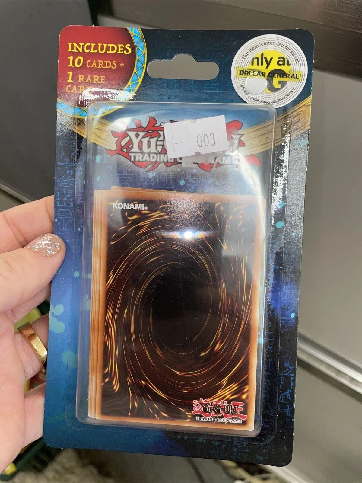 Product image for You-Gi-Oh TCG Pack of 10 Cards + 1 Rare Card Dollar General Factory Sealed
