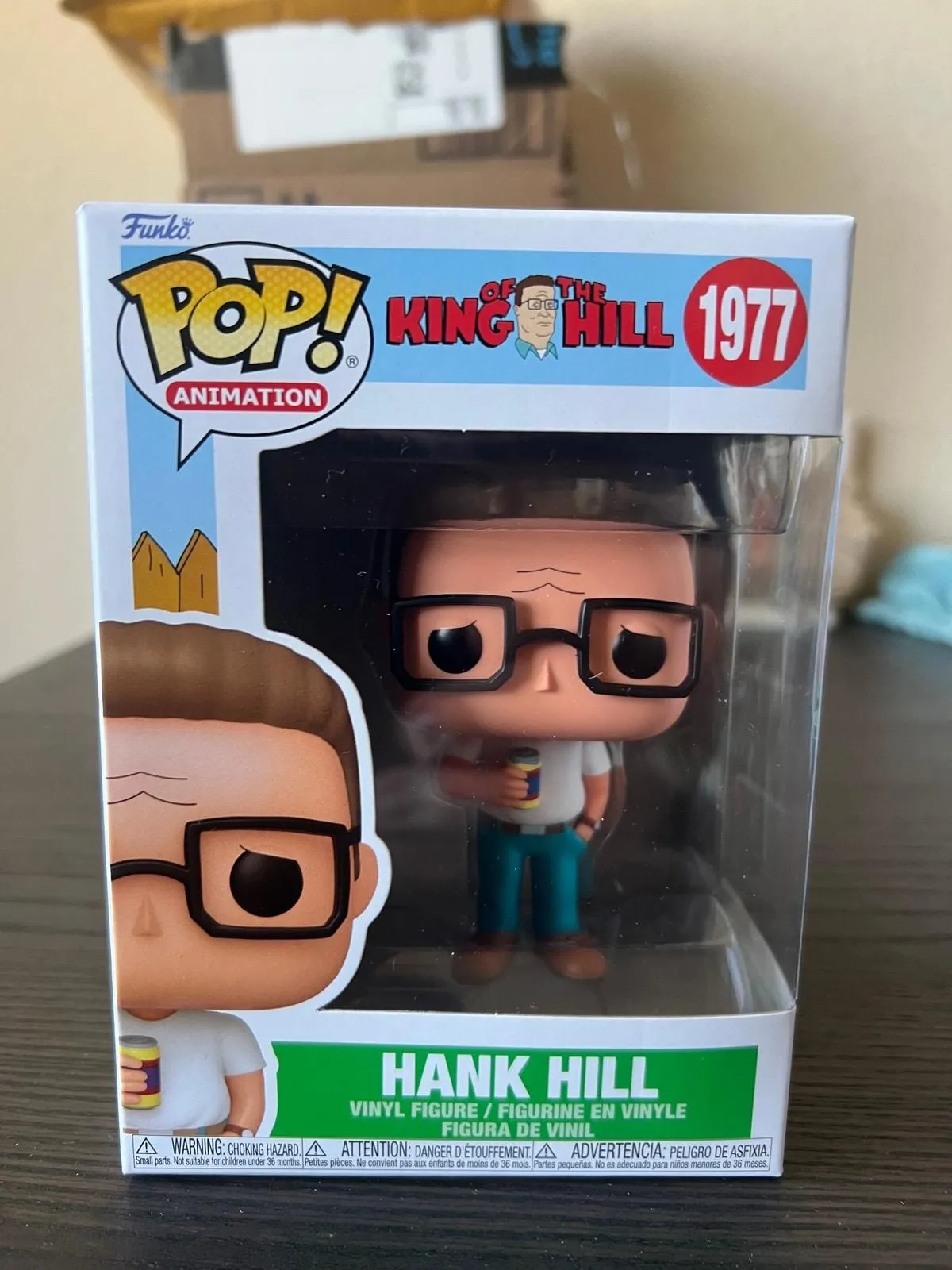 Product image for NEW IN HAND Hank Hill Funko Pop #1977 King of the Television Animation TV KOTH