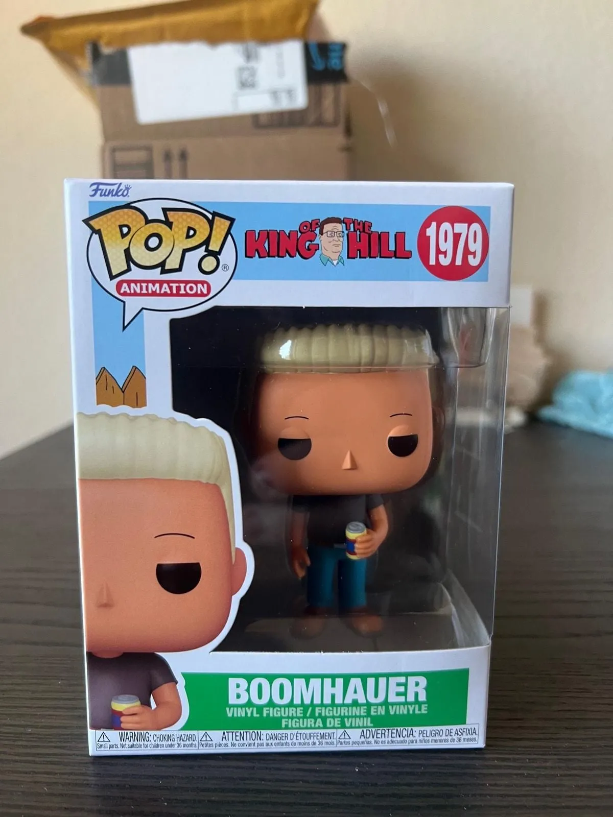 Product image for NEW IN HAND Boomhauer Funko Pop #1979 King of the Hill Television Animation KOTH