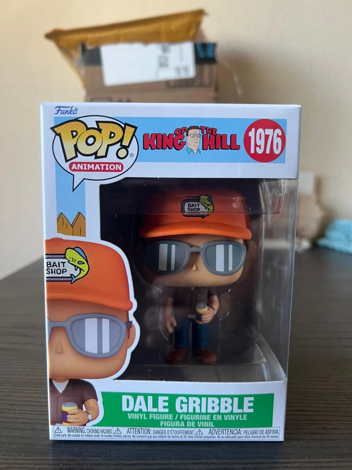 Product image for NEW IN HAND Dale Gribble Funko Pop #1976 King Hill Television Animation KOTH