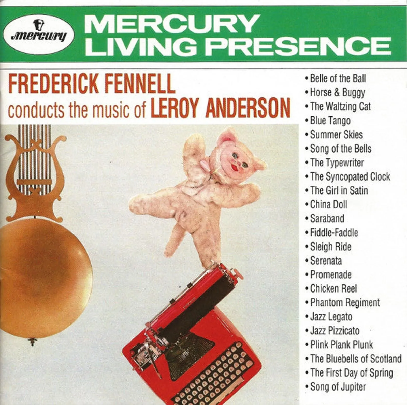 Product image for Frederick Fennell - Frederick Fennell Conducts Leroy Anderson (CD, Comp, Club)