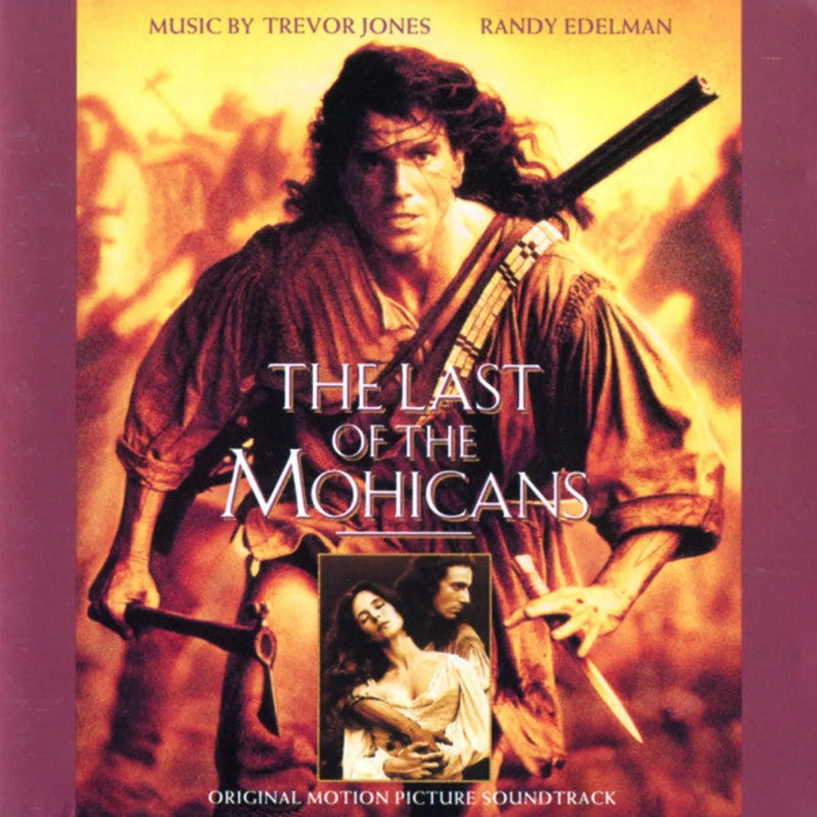 Product image for Trevor Jones / Randy Edelman - The Last Of The Mohicans (Original Motion Picture Soundtrack) (CD, Album, RP)