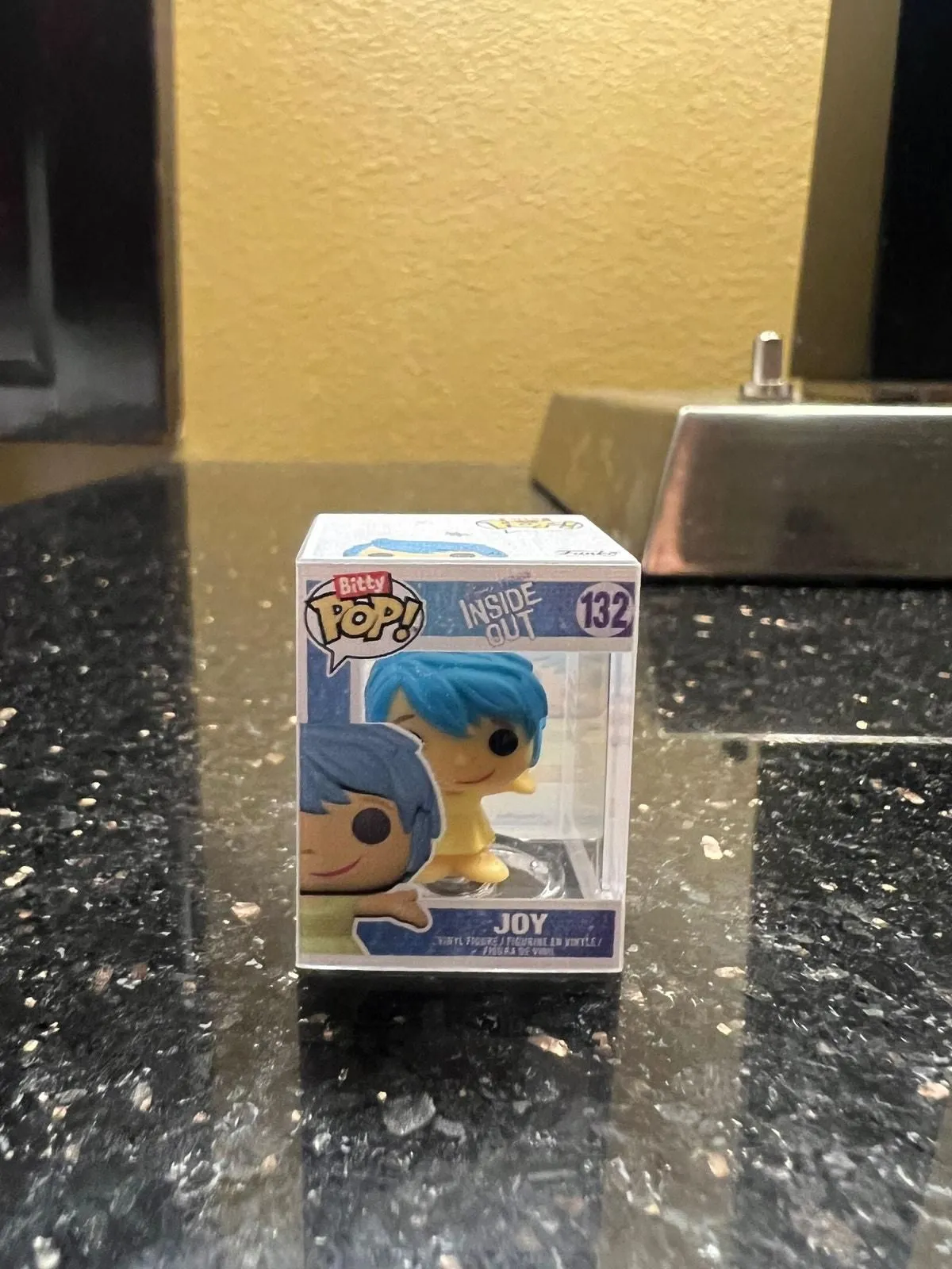 Product image for RARE CHASE BITTY Joy Funko Pop #132 Inside Out Disney Pixar Animation Emotion