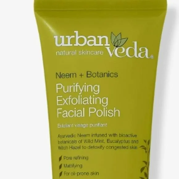 Product image for  purifying neem and tea tree exfoliating facial polish .5 fl oz.