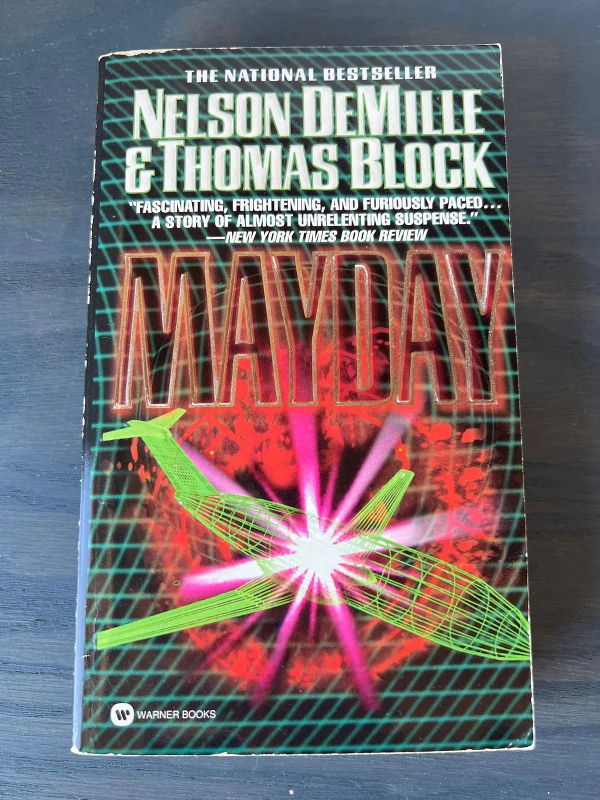 Product image for Mayday by Nelson DeMille & Thomas Block Paperback Book Vintage Pre-Loved - Softcover - Thriller - Vintage Paperback - good