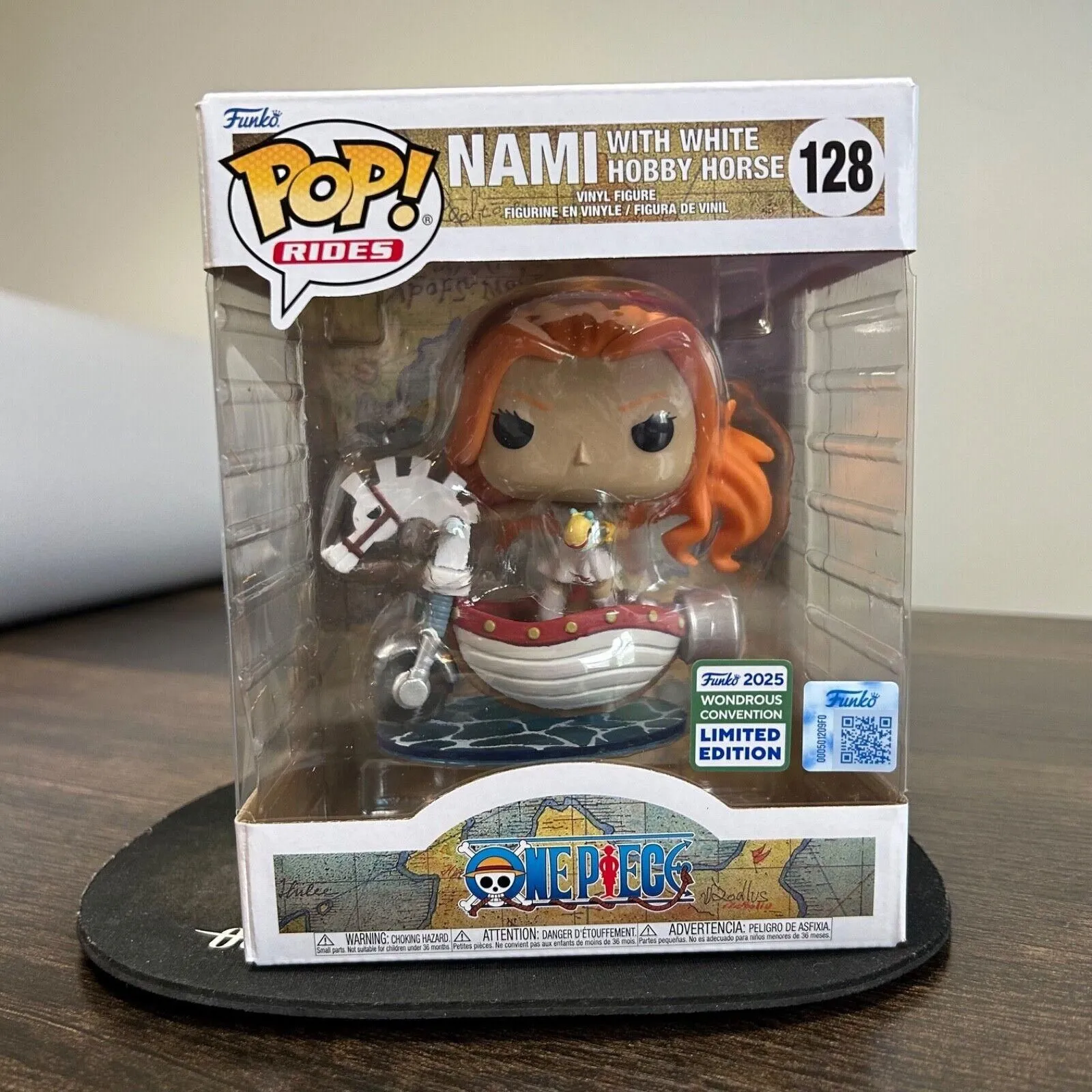Product image for Nami White Hobby Horse One Piece 2025 Wondercon Wondrous Convention Funko Pop!