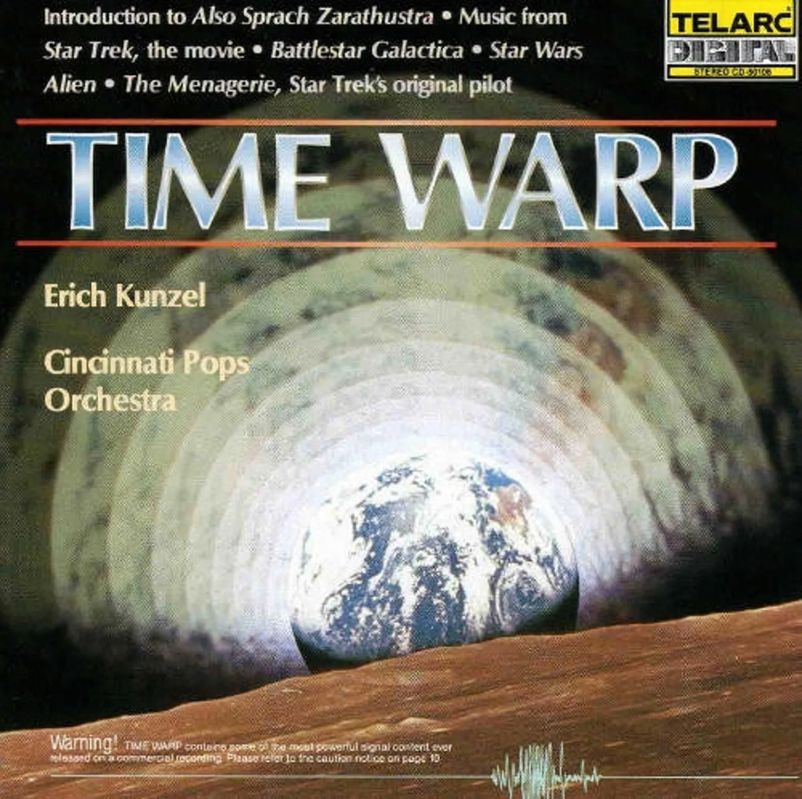 Product image for Erich Kunzel, Cincinnati Pops Orchestra - Time Warp (CD, Album)