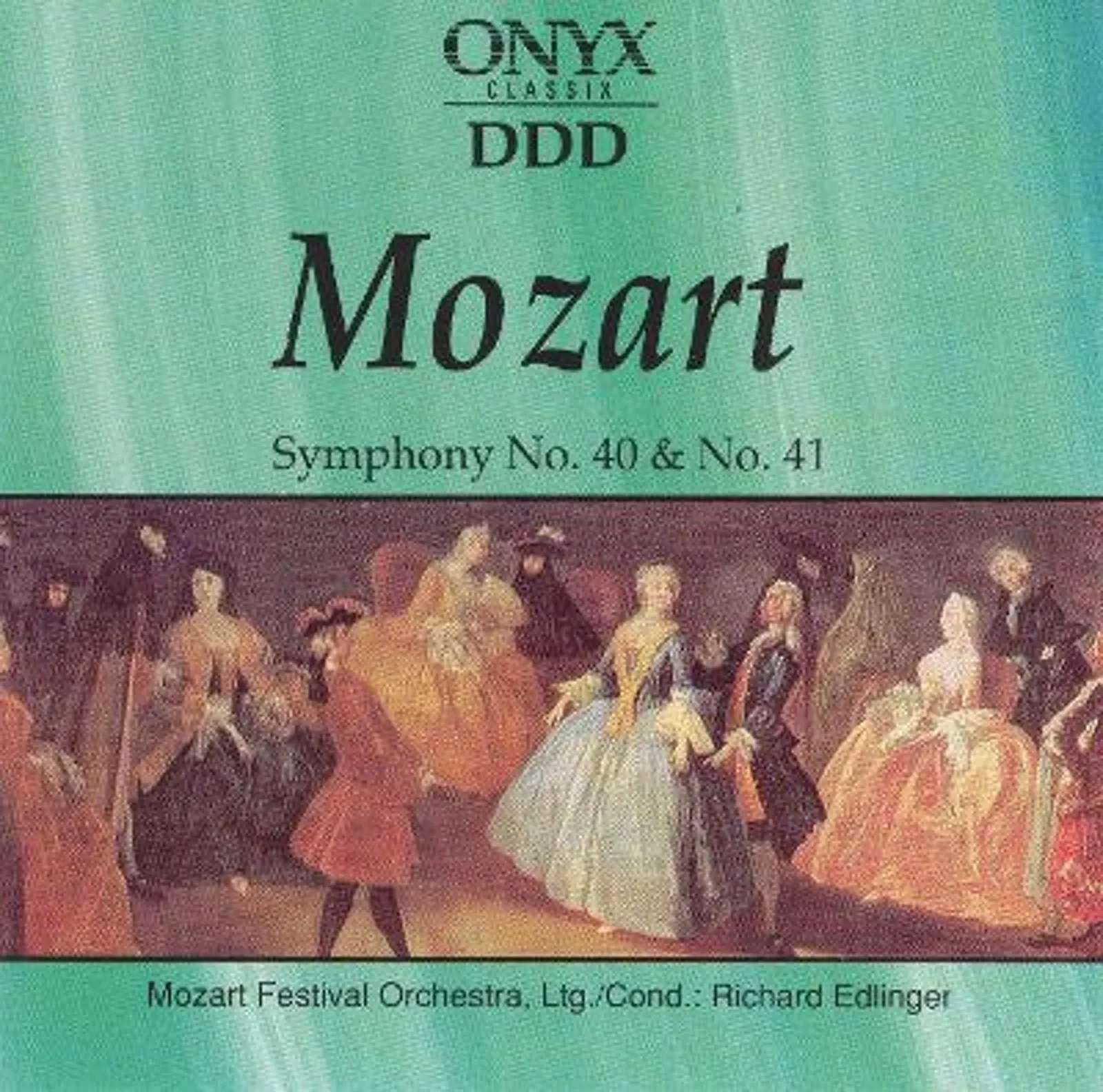 Product image for Mozart* - Mozart Festival Orchestra Ltg./Cond.: Richard Edlinger - Sinfonie Nr. 40 / Sinfonie Nr. 41 'Jupiter' (CD)