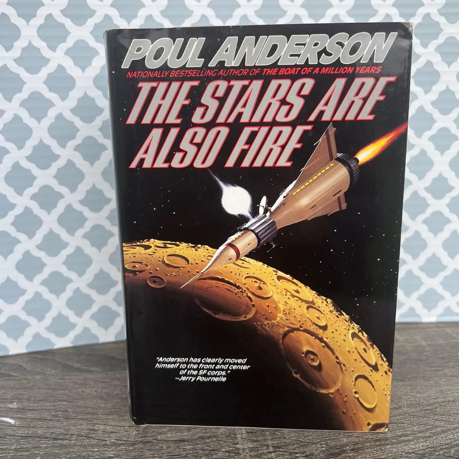 Product image for The Stars Are Also Fire by Poul Anderson Hardcover Book Pre-Loved - good