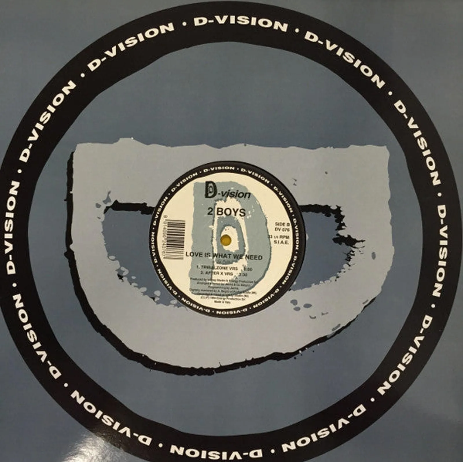 Product image for 2 Boys* - Love Is What We Need (12")