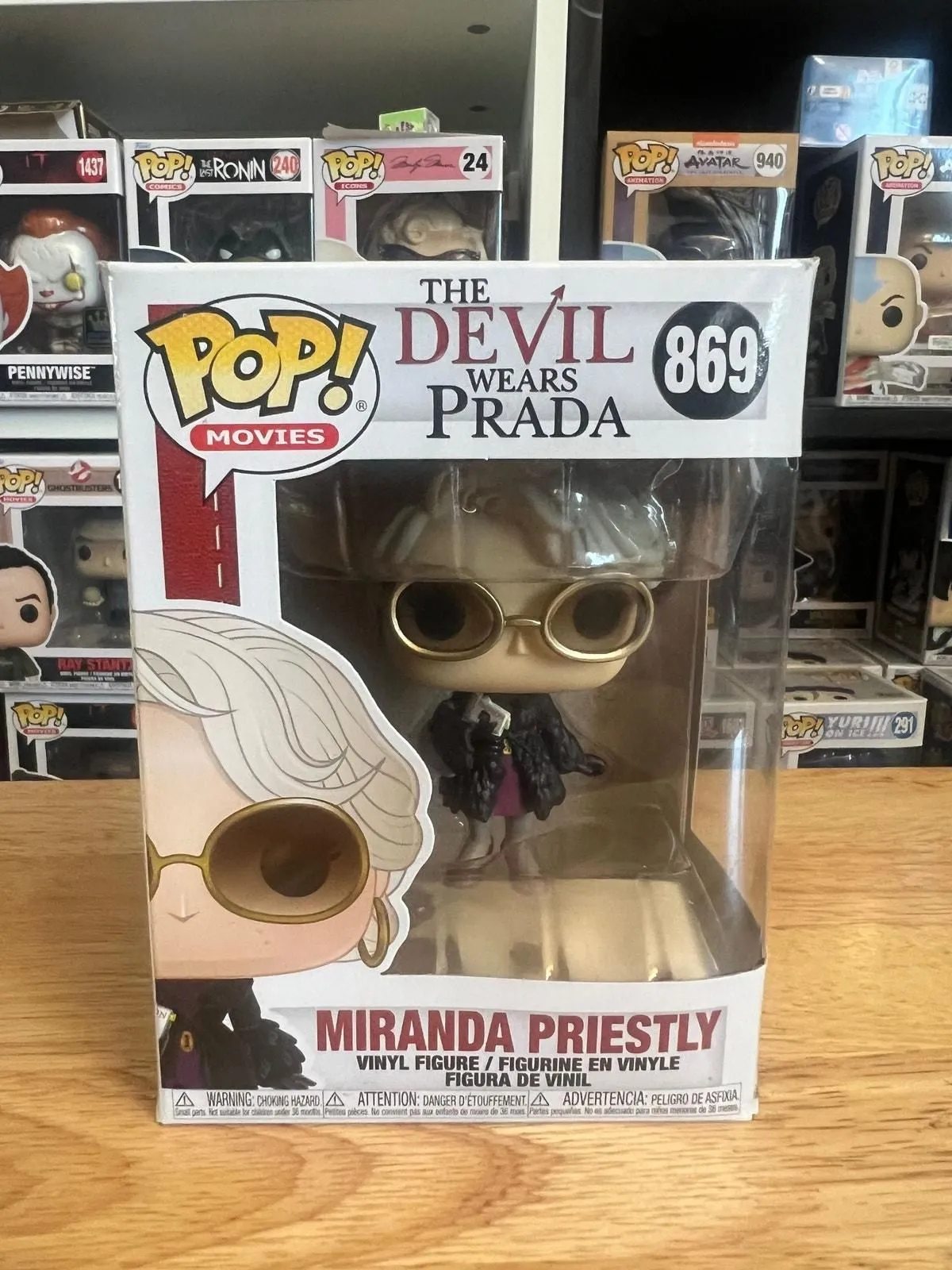 Product image for VAULTED Miranda Priestly Devil Wears Prada Funko Pop #869 Movies Meryl Streep - good
