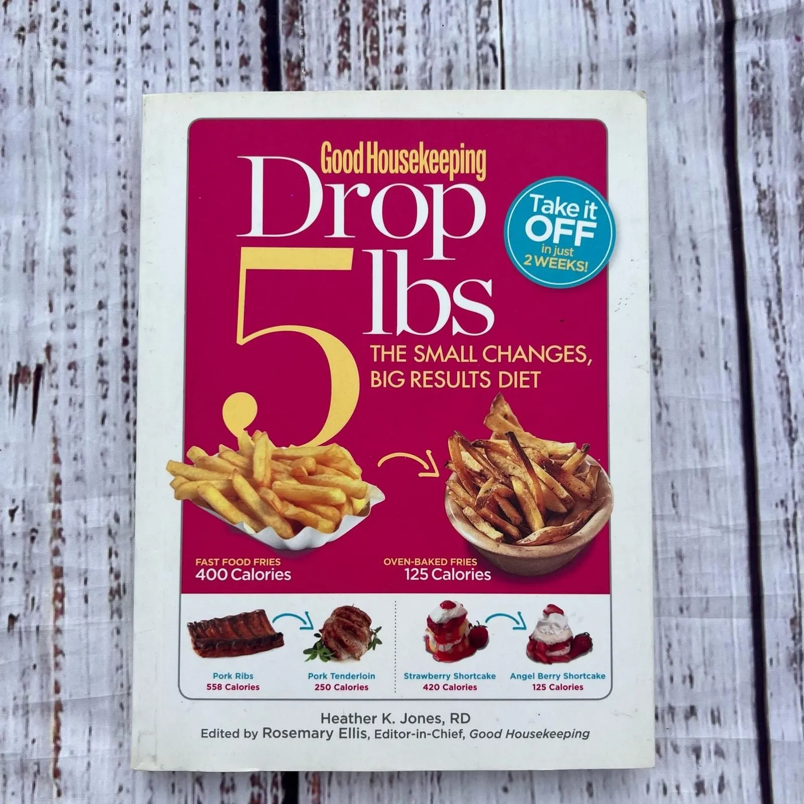 Product image for Good Housekeeping Drop 5 Pounds Lifestyle Book Pre-Loved - Cookbook - Softcover - good
