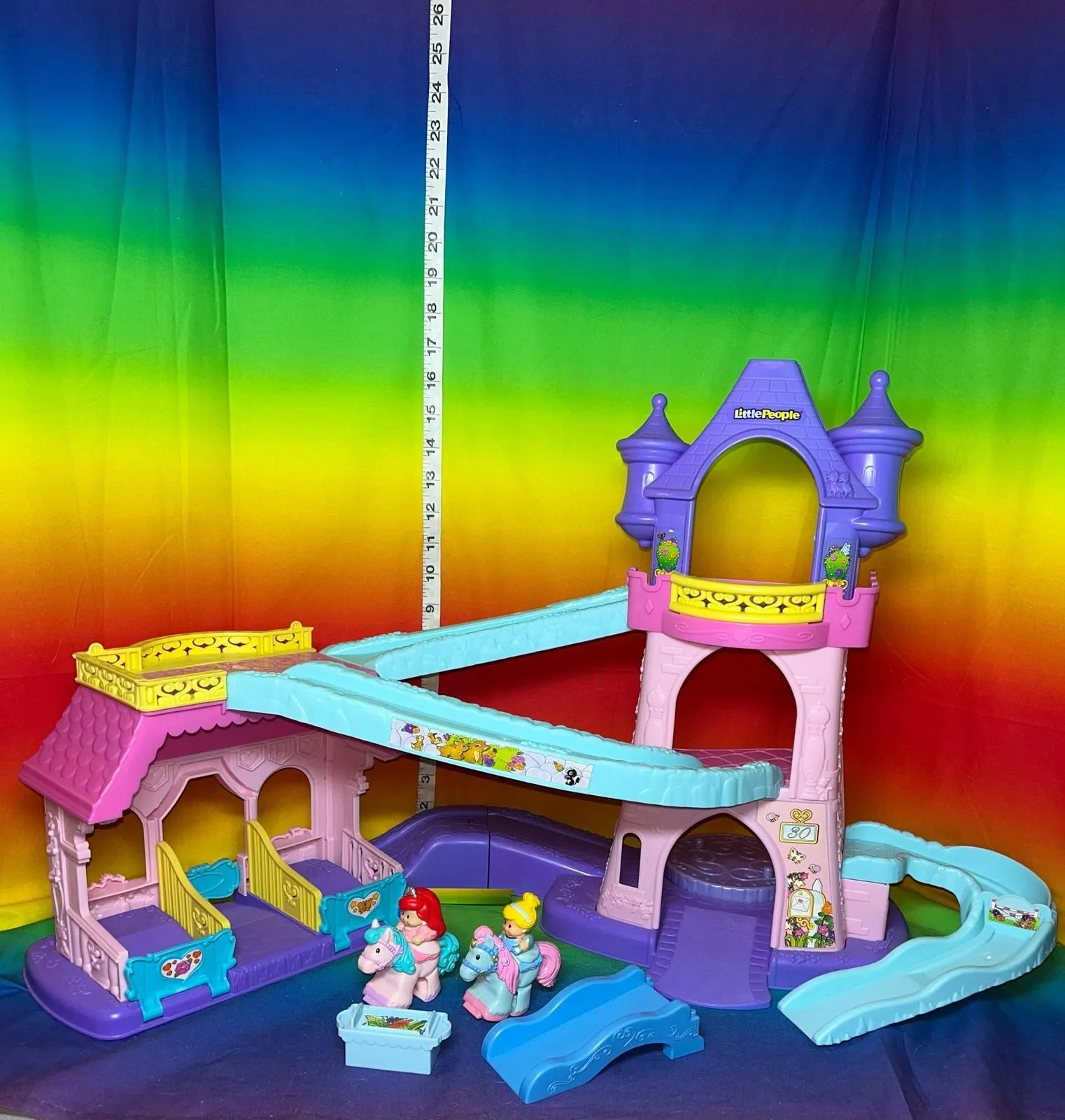 Product image for Little People Klip Klop Disney Princess Castle Playset 