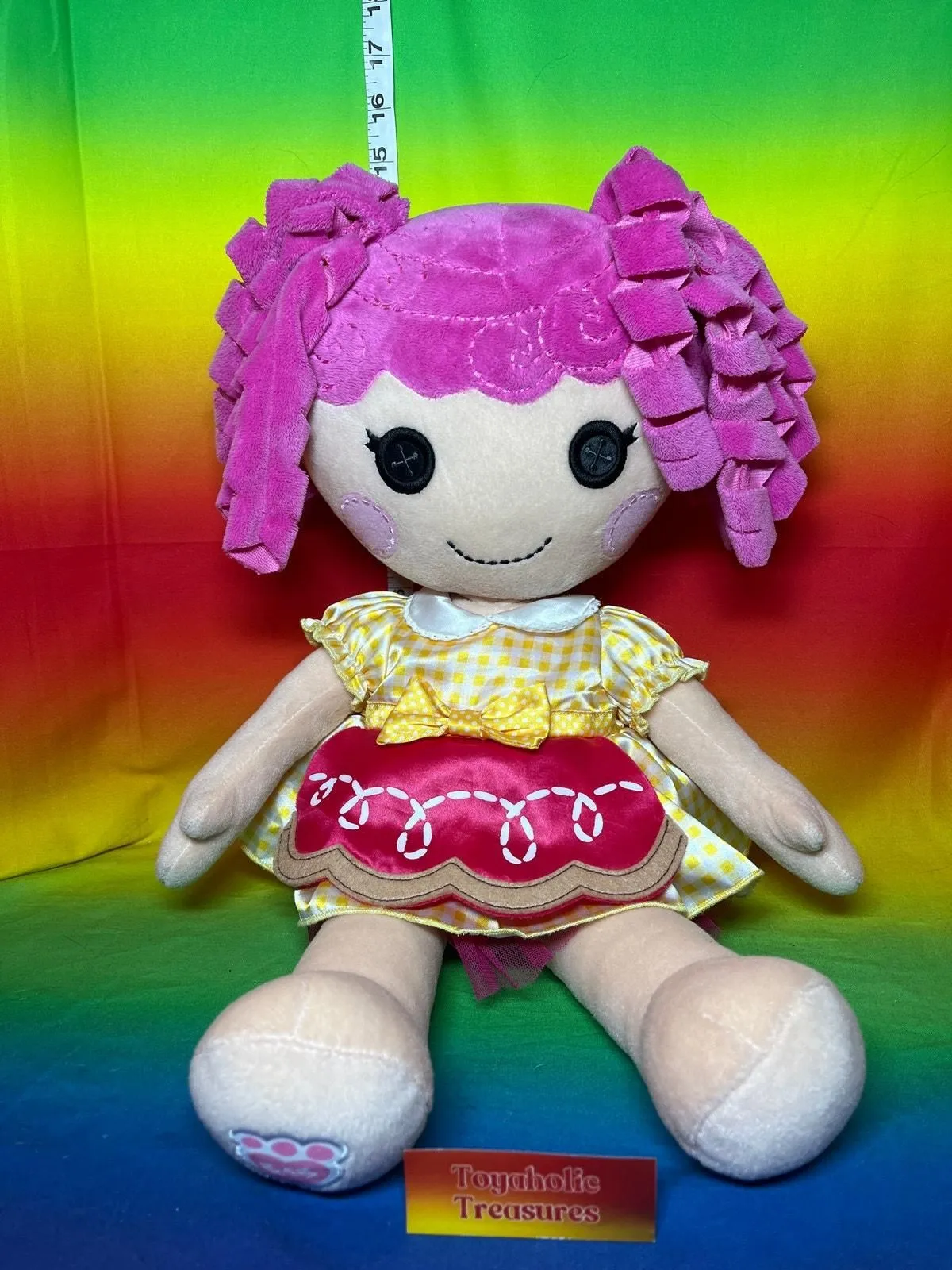 Product image for Build a Bear Lalaloopsy Crumbs Sugar Cookie Plush Doll BAB