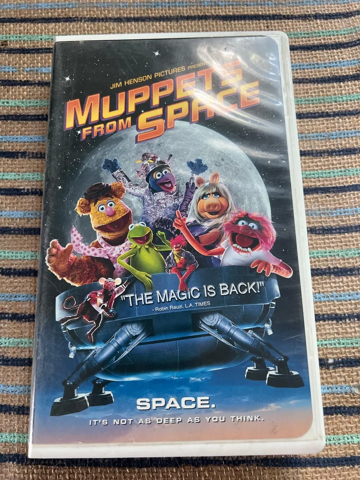 Product image for Muppets From Space Jim Henson Vintage 1999 VHS Movie Clamshell – Pre-Loved