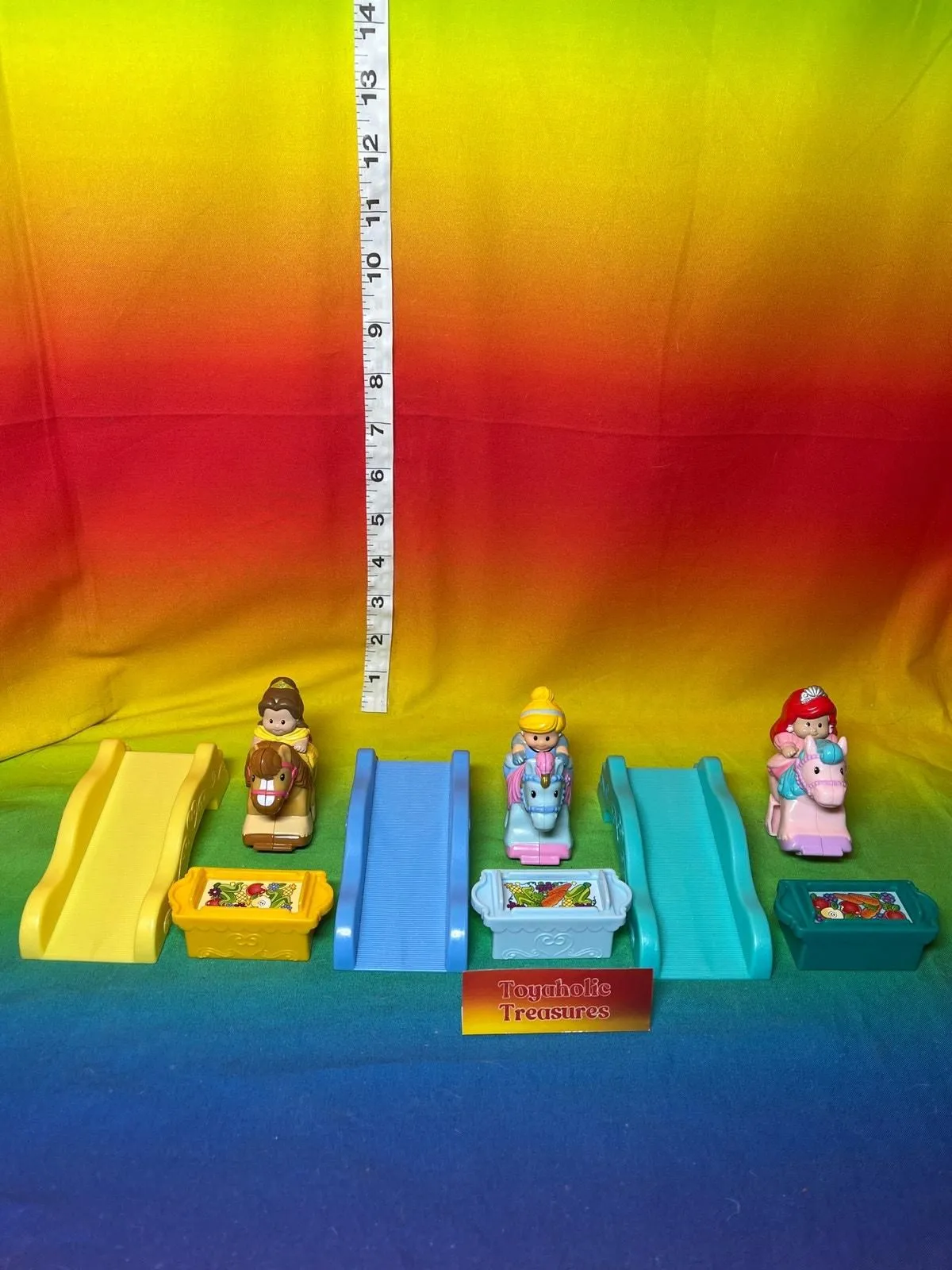 Product image for Fisher Price Little People Disney Princess Klip Klops w/ Ramp & Food Bins