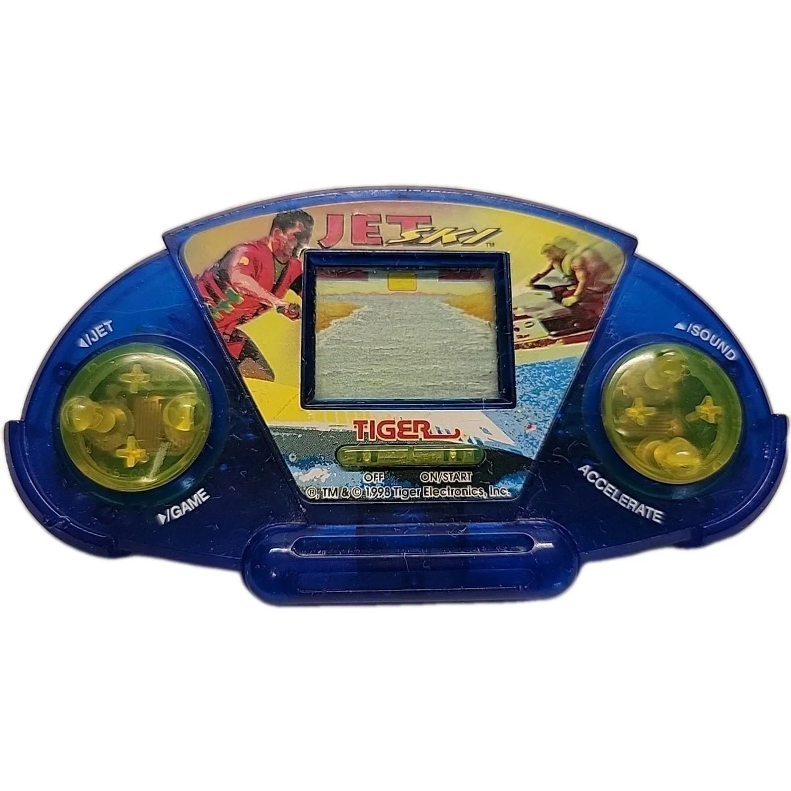 Product image for Tiger Electronics Inc. JET SKI Mini Game Model 75-019 Vintage 1997