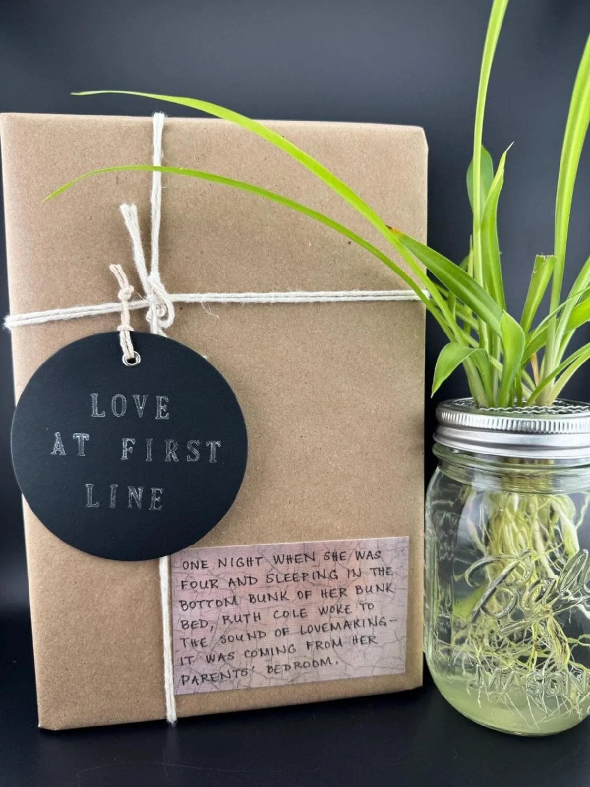 Product image for Love At First Line Book "One night when she was four and sleeping in the..."