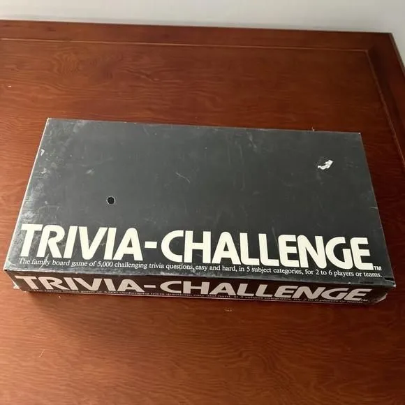Product image for 1984 Trivia Challenge Game From The Canada Games Company New Sealed