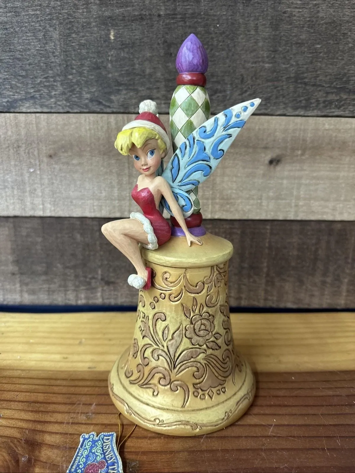 Product image for Walt Disney Showcase TINKER BELL JINGLE 10" Jim Shore #4011041 In Box