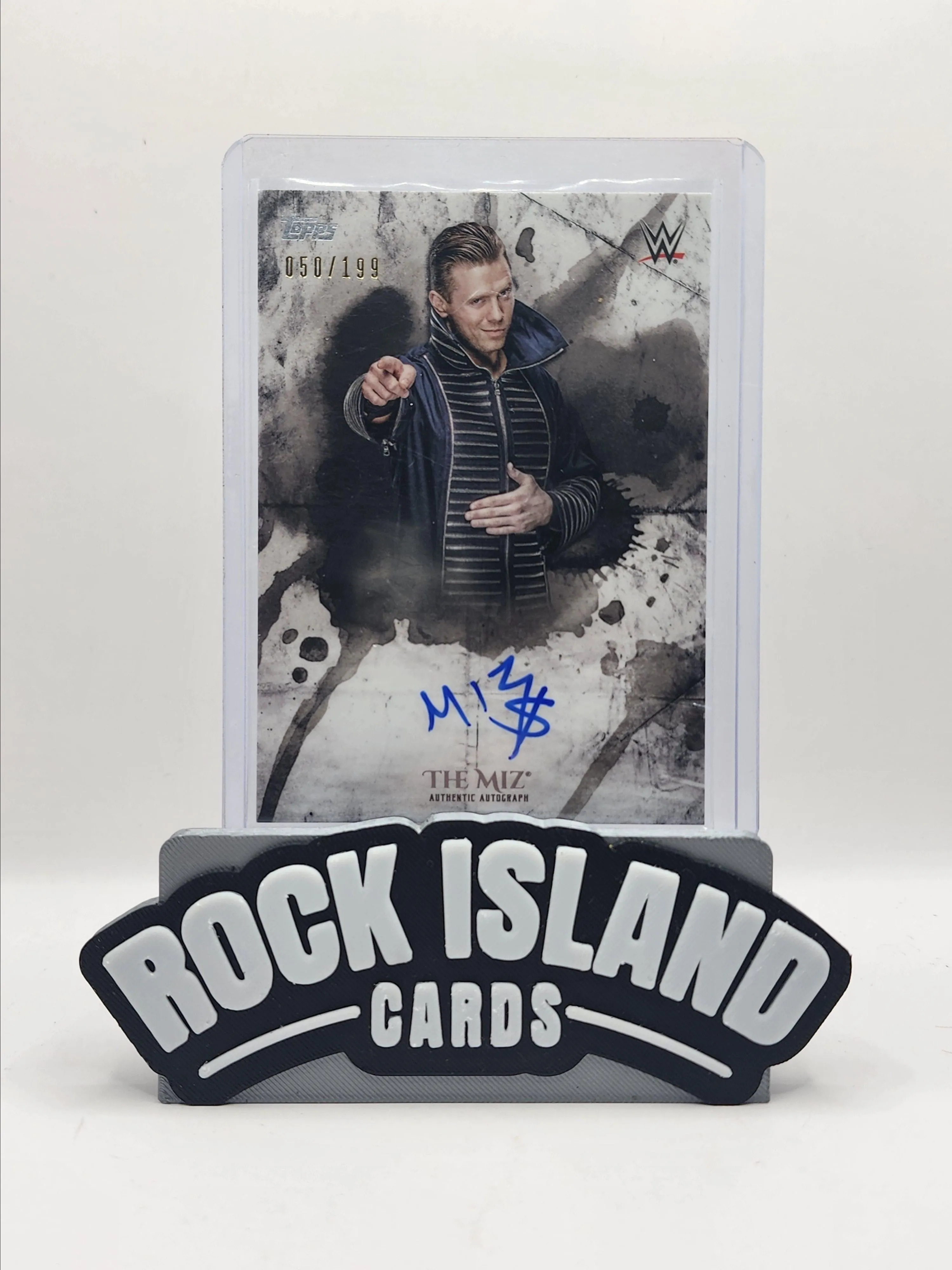 Product image for The Miz 2018 Topps WWE Undisputed #UATM 050/199
