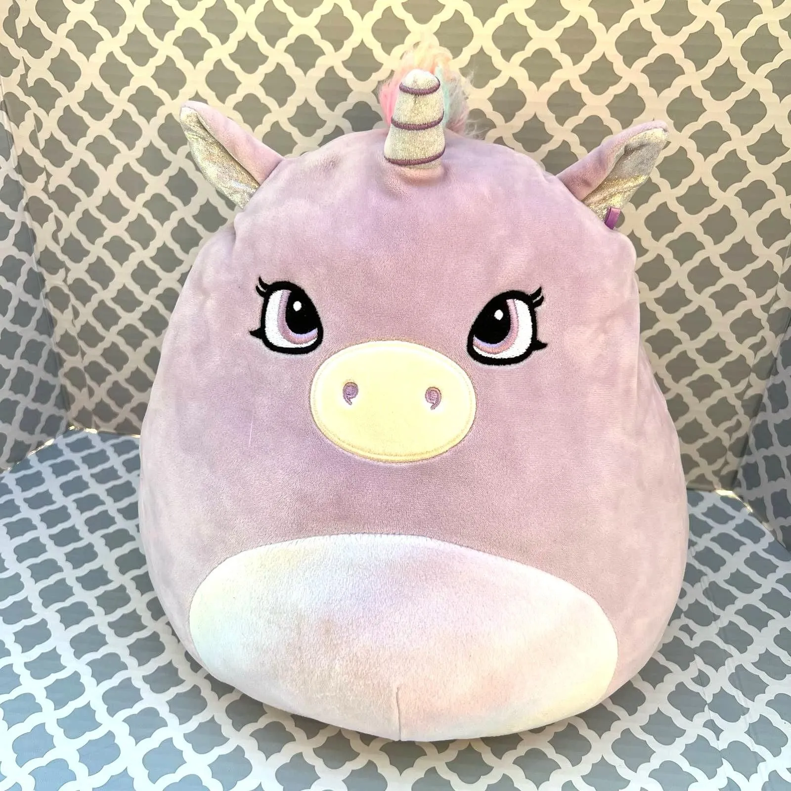 Product image for Squishmallow Rory the Unicorn 13" Plush Doll Pre-Loved - unicorn - used