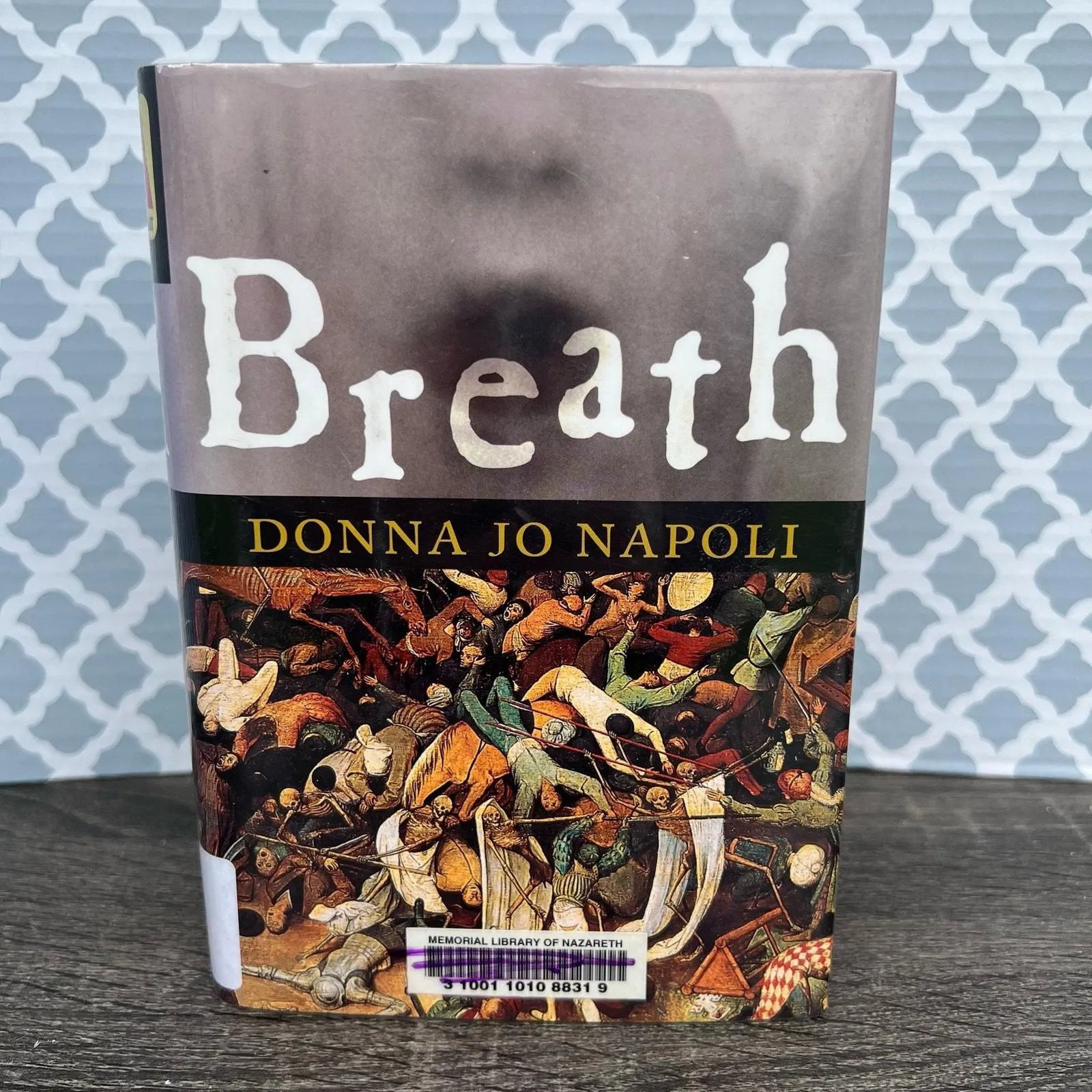 Product image for Breath by Donna Jo Napoli Hardcover Book Pre-Loved - Hardcover - Ex-Library - Donna Jo Napoli - Young Adult - good